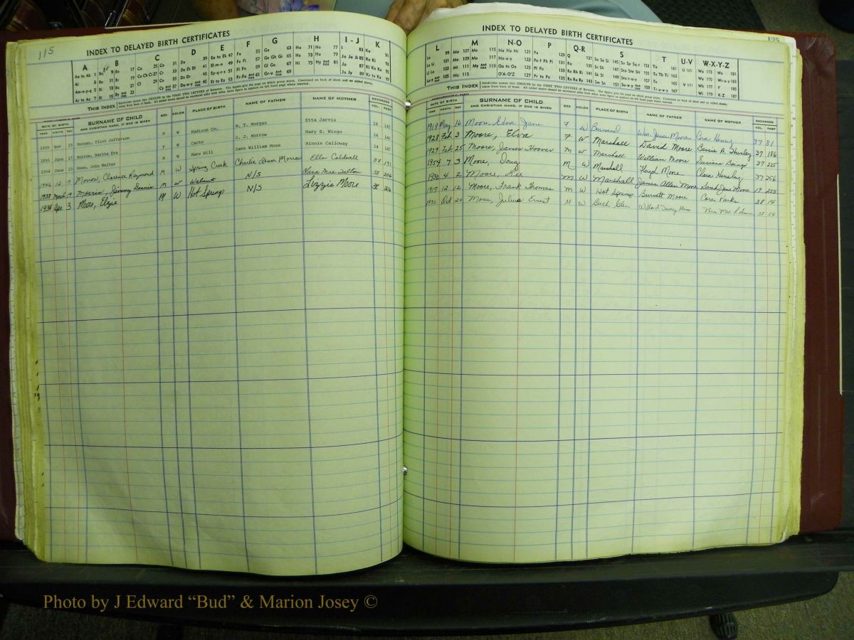 Madison Births, Delayed  + Book 1, A-K 116.JPG