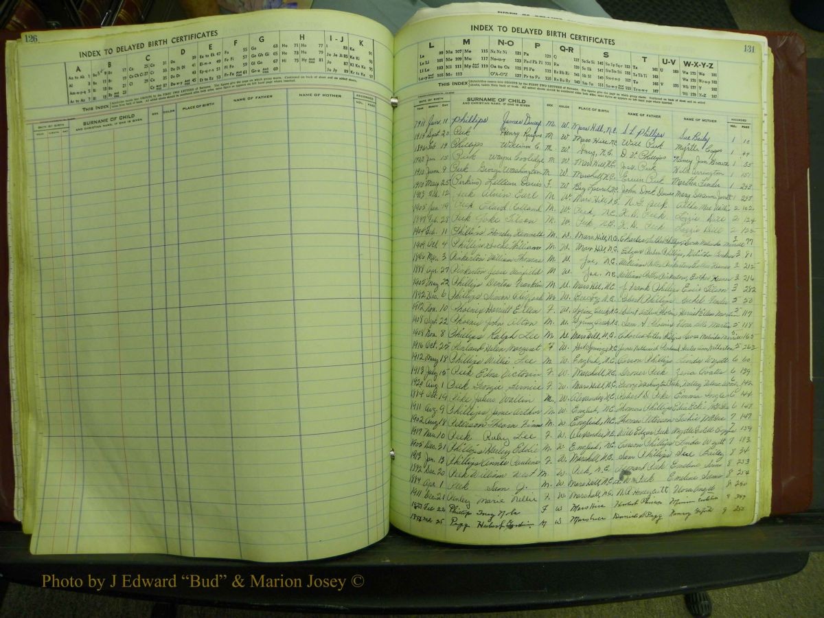 Madison Births, Delayed  + Book 1, A-K 127.JPG
