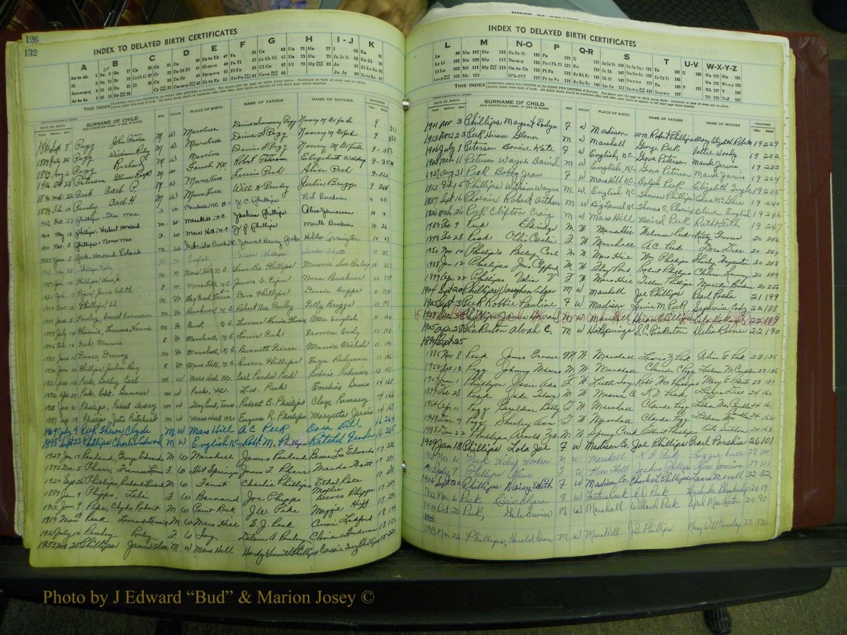 Madison Births, Delayed  + Book 1, A-K 128.JPG