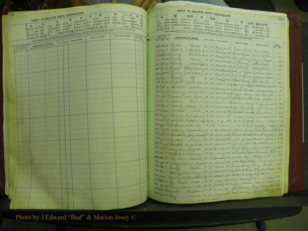 Madison Births, Delayed  + Book 1, A-K 135.JPG