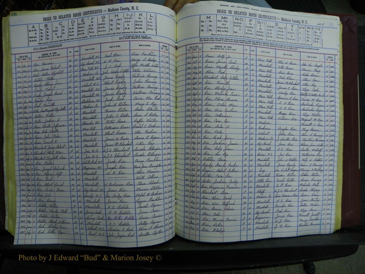 Madison Births, Delayed  + Book 1, A-K 144.JPG