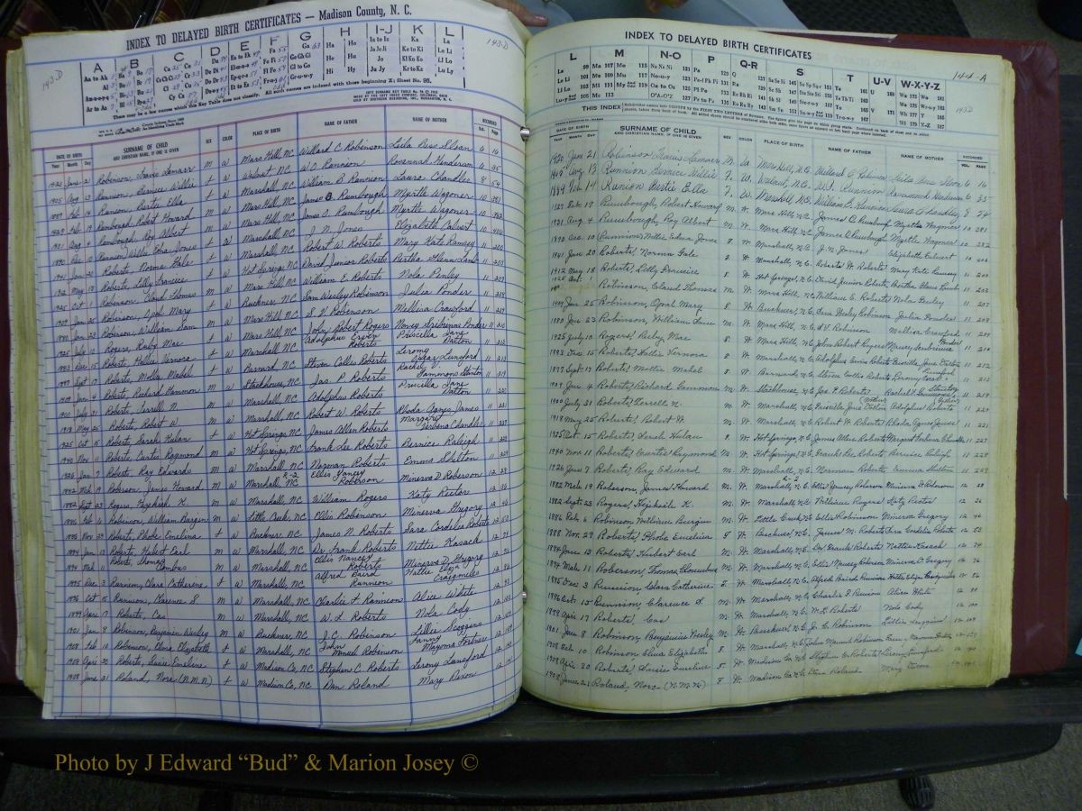Madison Births, Delayed  + Book 1, A-K 152.JPG