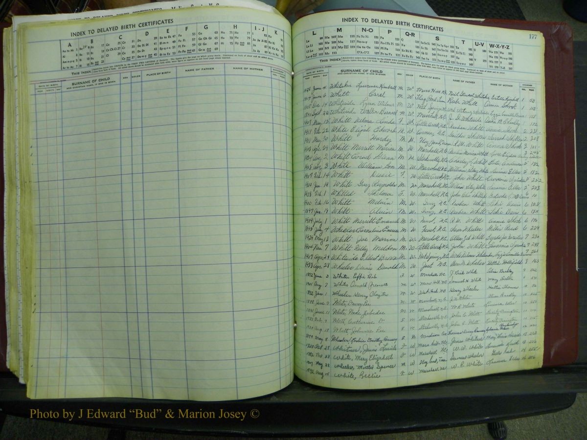 Madison Births, Delayed  + Book 1, A-K 188.JPG