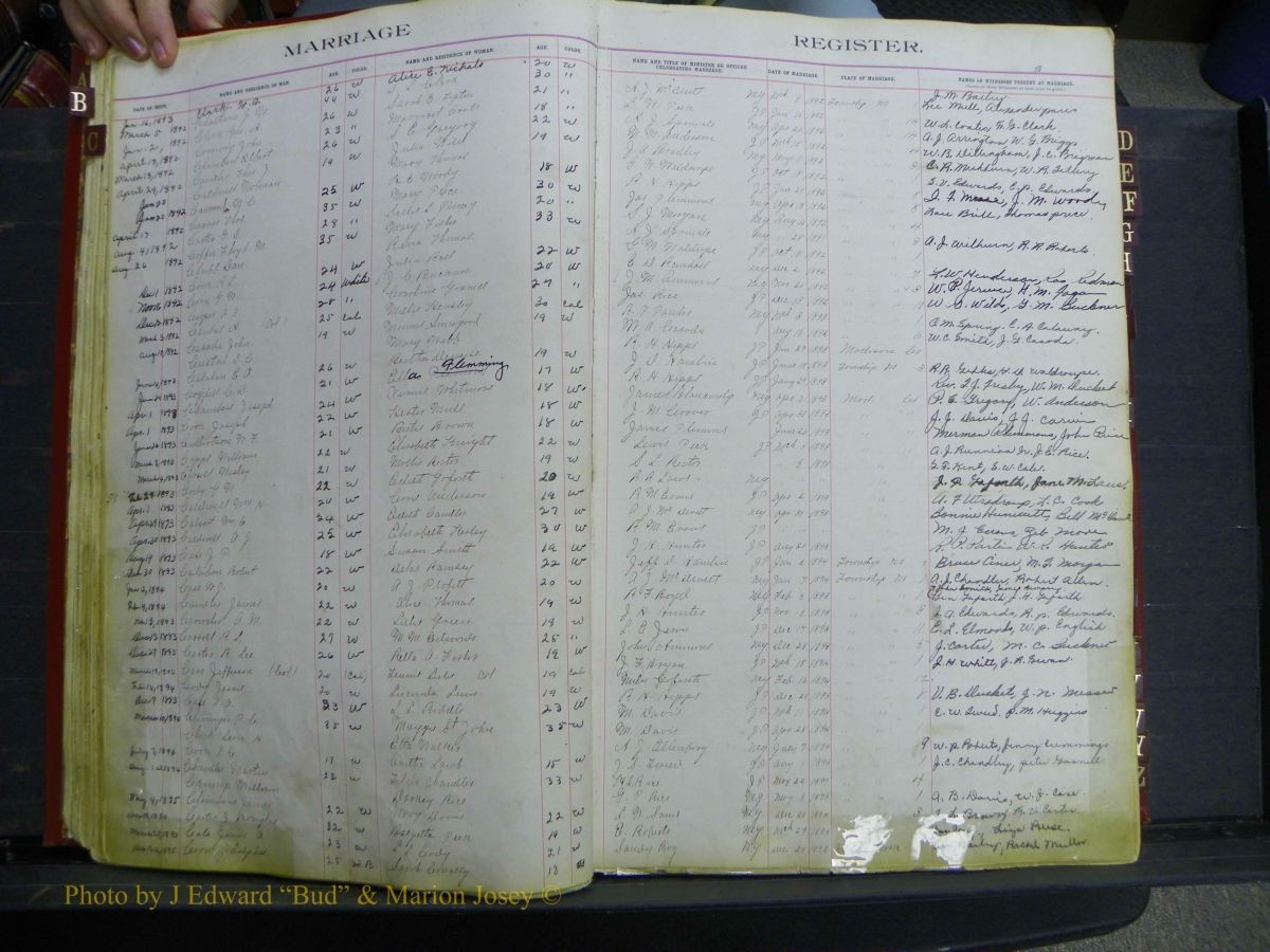 Madison Marriages, 1850-1980 030.JPG