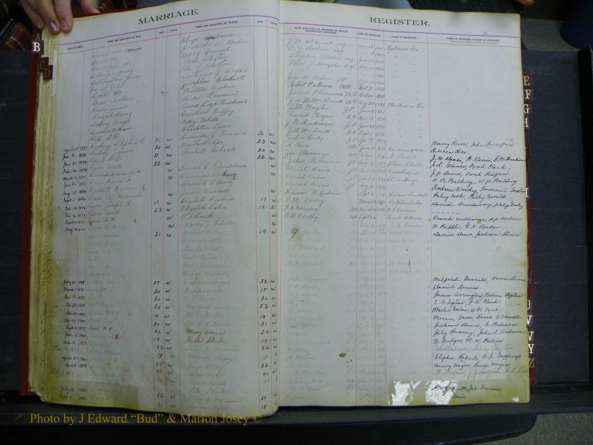 Madison Marriages, 1850-1980 036.JPG
