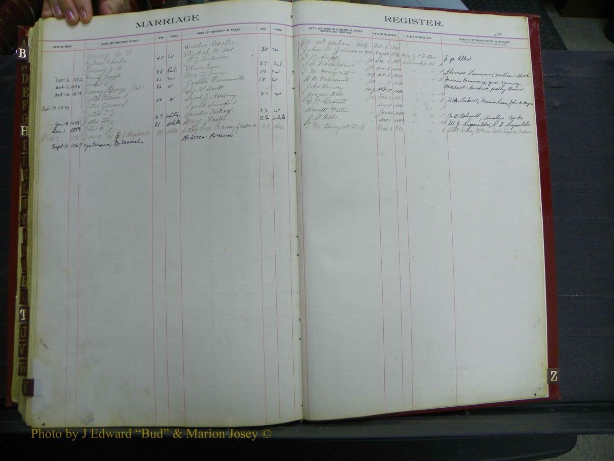 Madison Marriages, 1850-1980 165.JPG