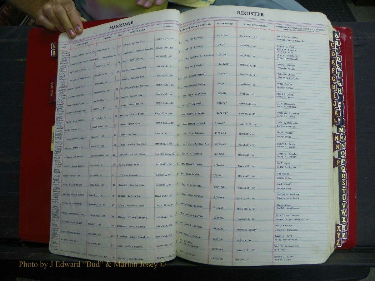Madison Marriages, 1980-1999 009.JPG