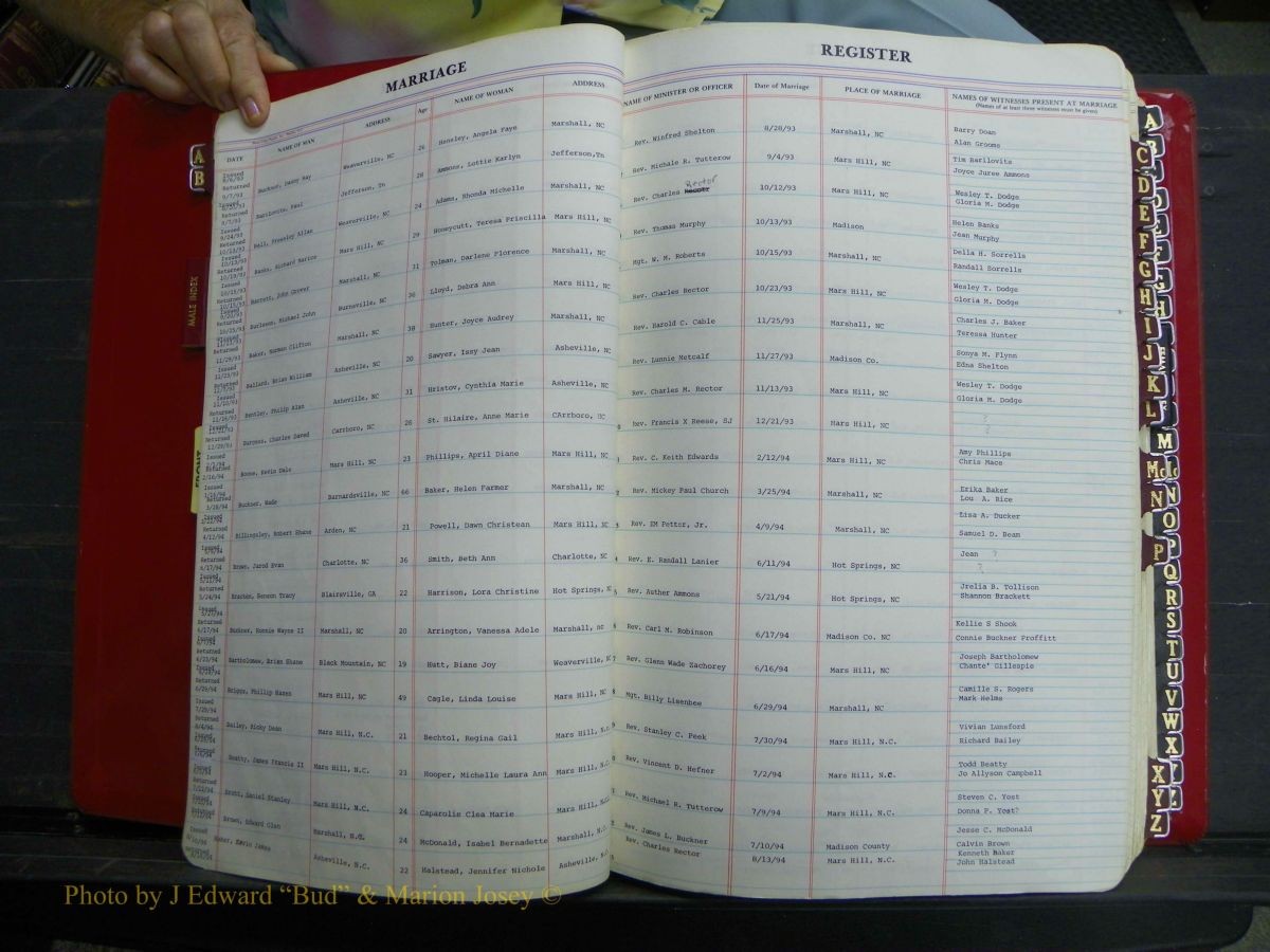 Madison Marriages, 1980-1999 012.JPG