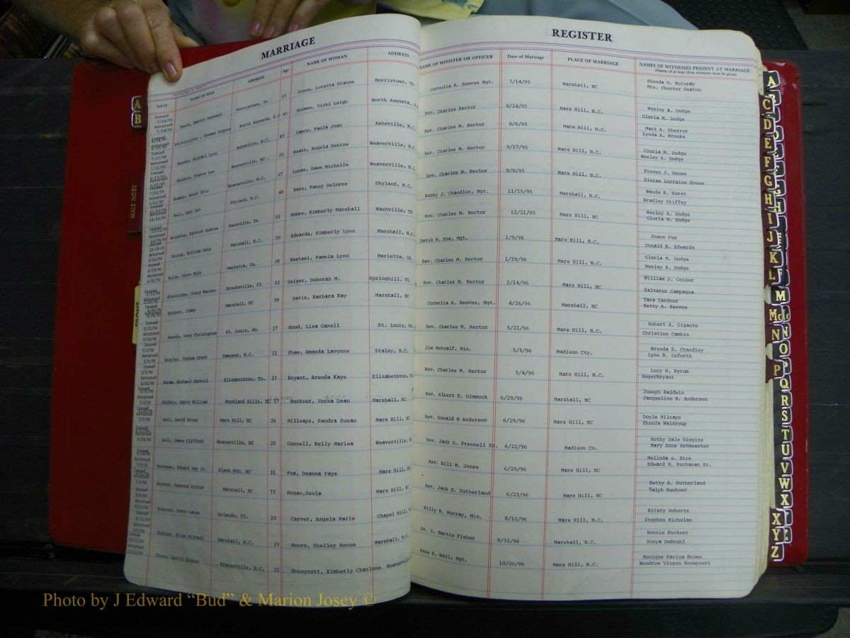 Madison Marriages, 1980-1999 014.JPG