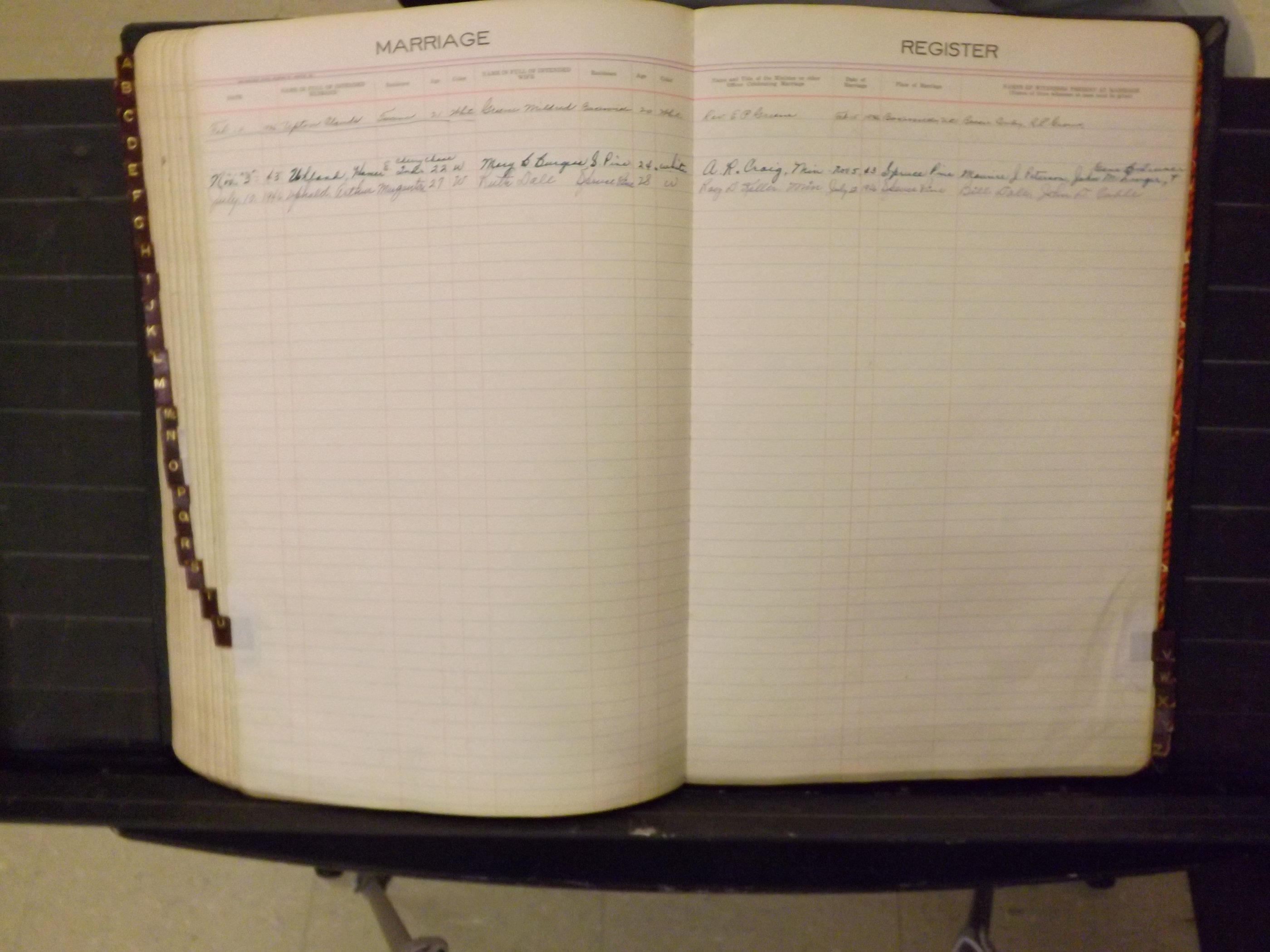 Mitchell Co, NC, Marriages, A-Z, 1935-1959 (176).JPG