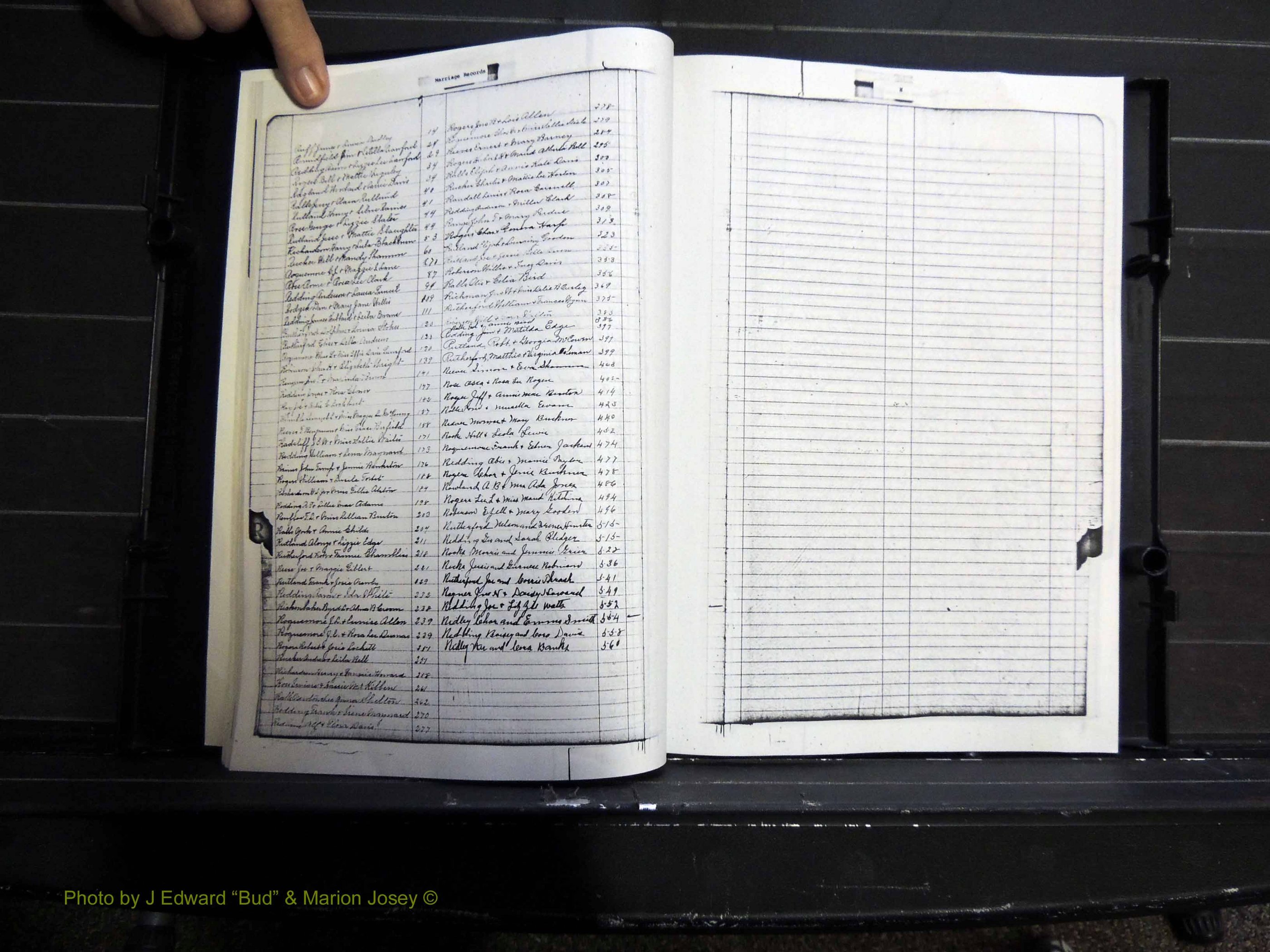 Monroe Co, GA, Marriages, Book H, 1907-1913 Index R.JPG