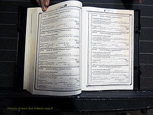 Monroe Co, GA, Marriages, Book H, 1907-1913 pg 154-155.JPG