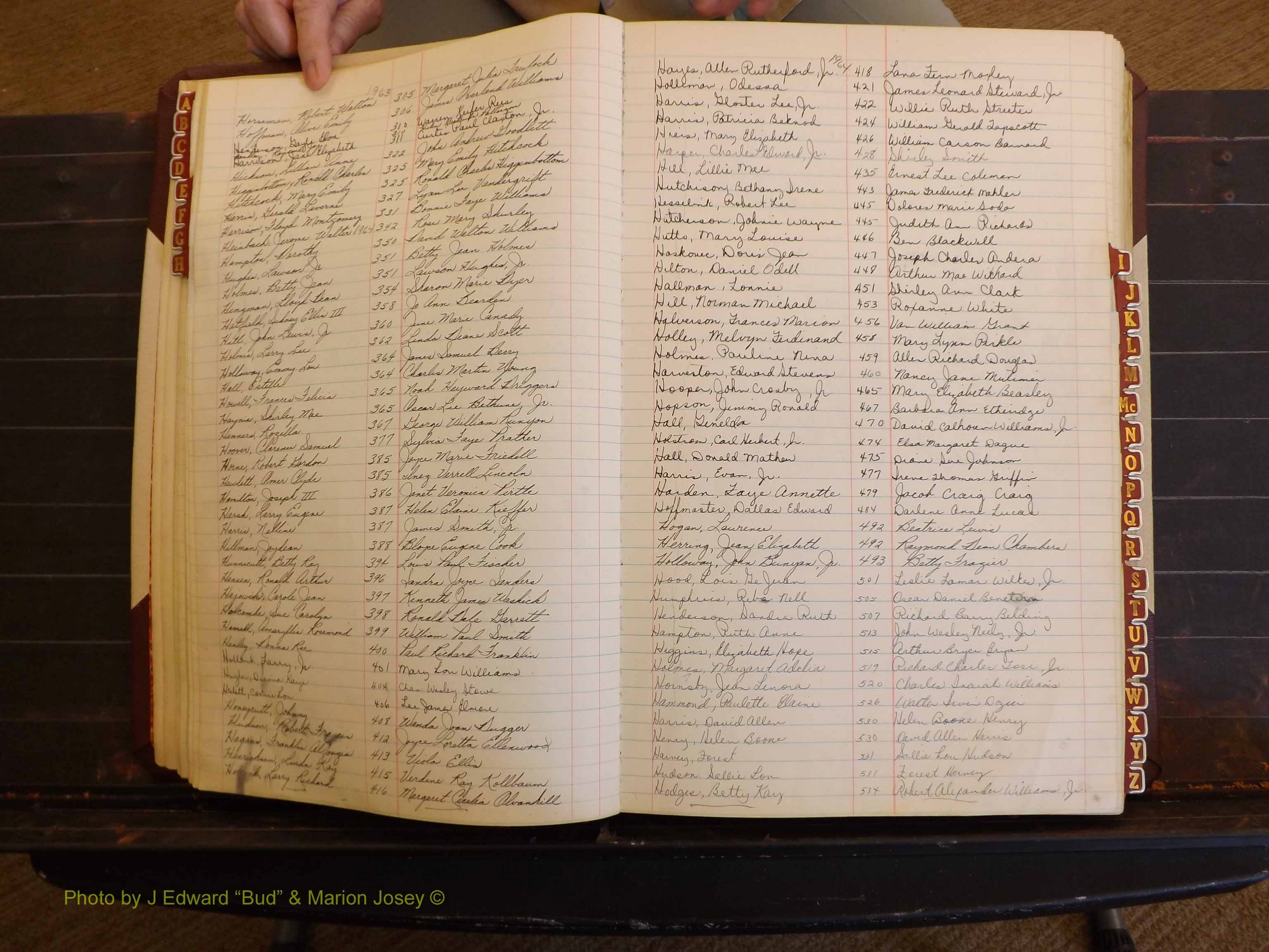 Richmond Marriages, 3F, 1963-1964 Index H (115).JPG