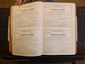 Richmond Marriages, 3F, 1963-1964 P 040-041.JPG