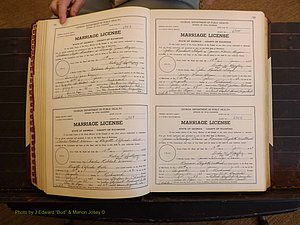 Richmond Marriages, 3F, 1963-1964 P 098-099.JPG