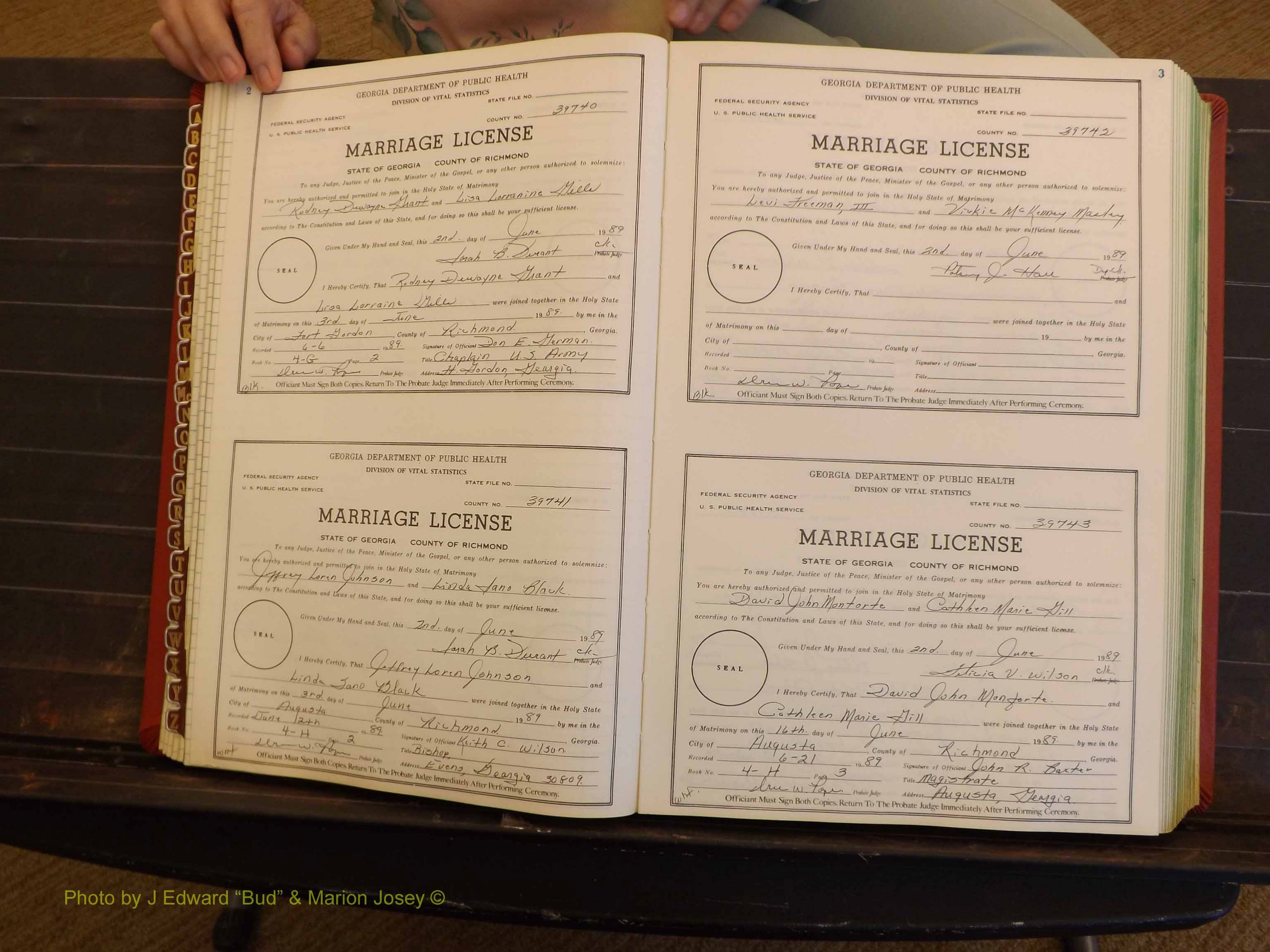 Richmond Marriages, 4H, 1989-1990 P 002-003.JPG