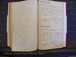 Richmond Marriages, Book E, 1861-1867 P 232.JPG