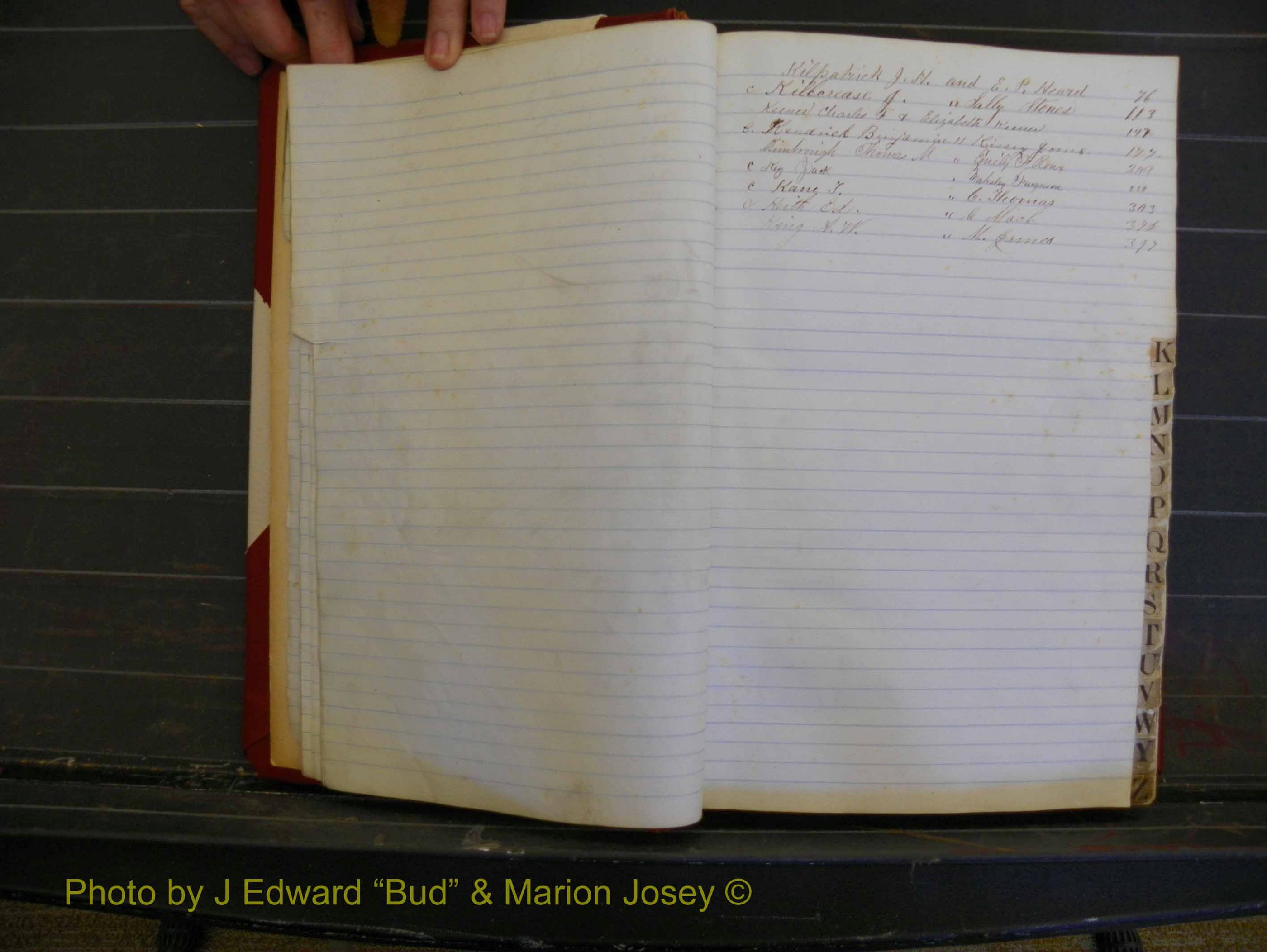 Richmond Marriages, Book G, 1860-1872 Index K  (115).JPG