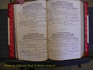 Richmond Marriages, Book MM, 1918-1919 P 054-055.JPG