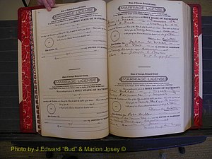Richmond Marriages, Book MM, 1918-1919 P 056-057.JPG