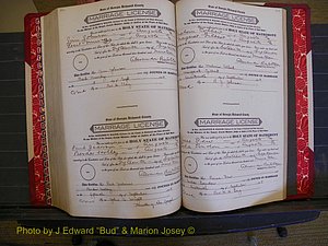 Richmond Marriages, Book MM, 1918-1919 P 580-581.JPG