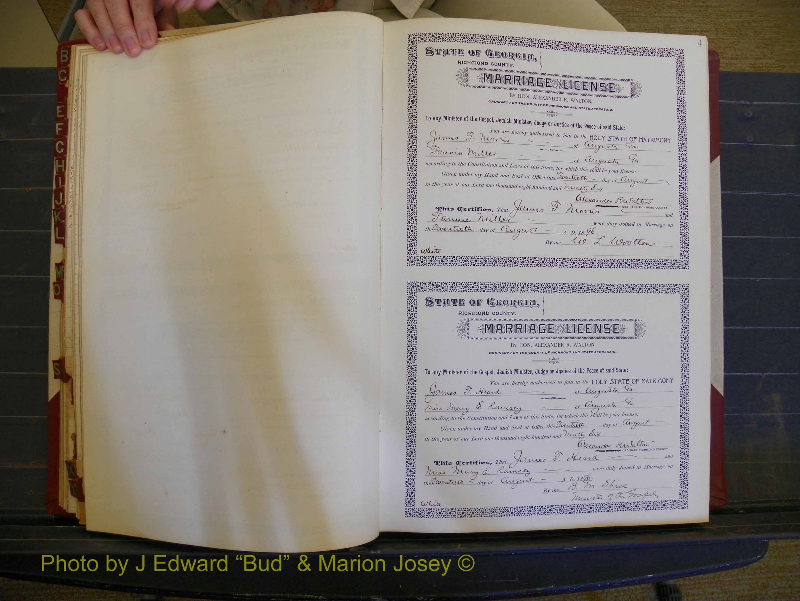 Richmond Marriages, Book U, 1896-1897 P 004.JPG