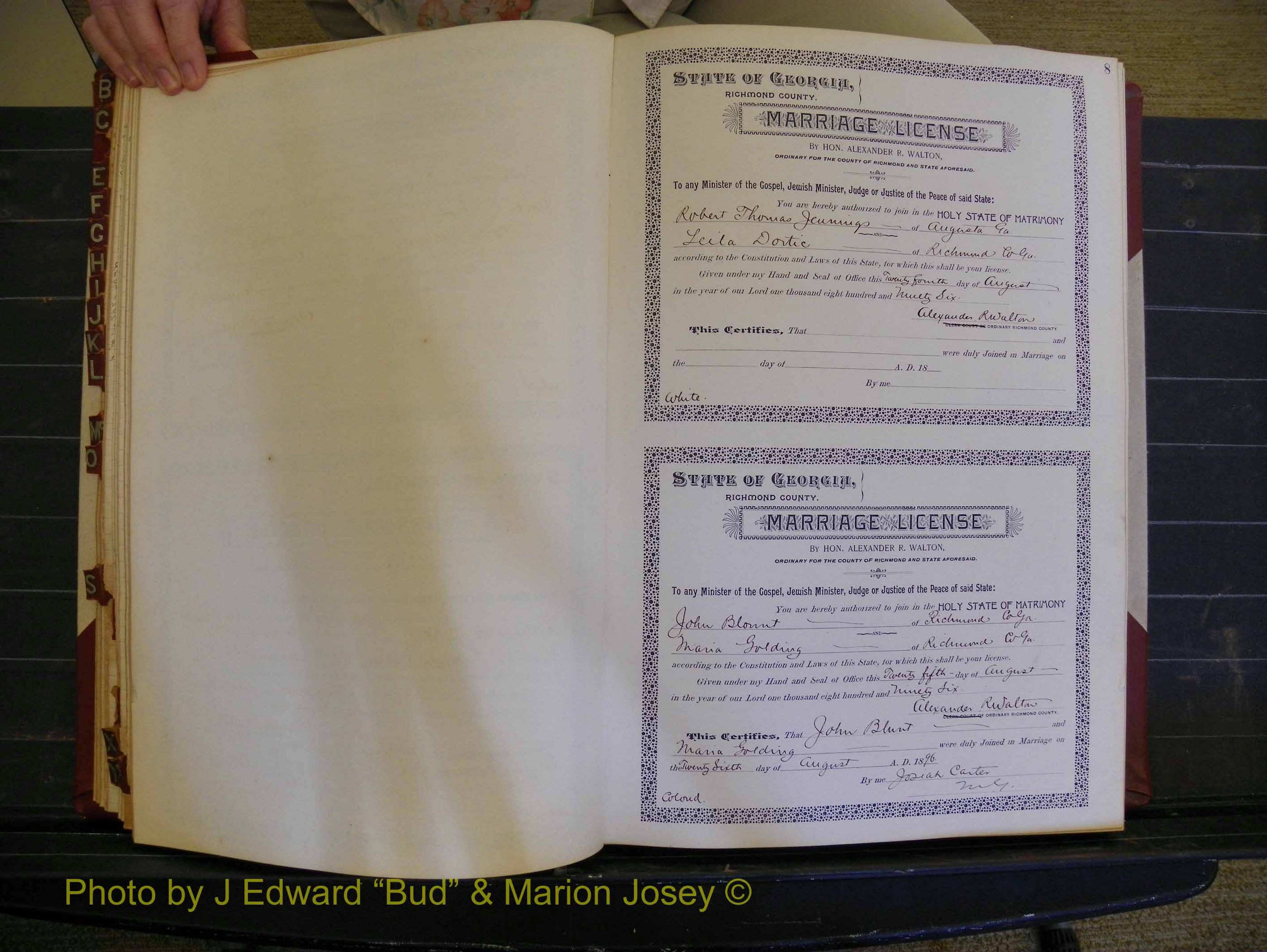 Richmond Marriages, Book U, 1896-1897 P 008.JPG