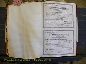 Richmond Marriages, Book U, 1896-1897 P 001.JPG