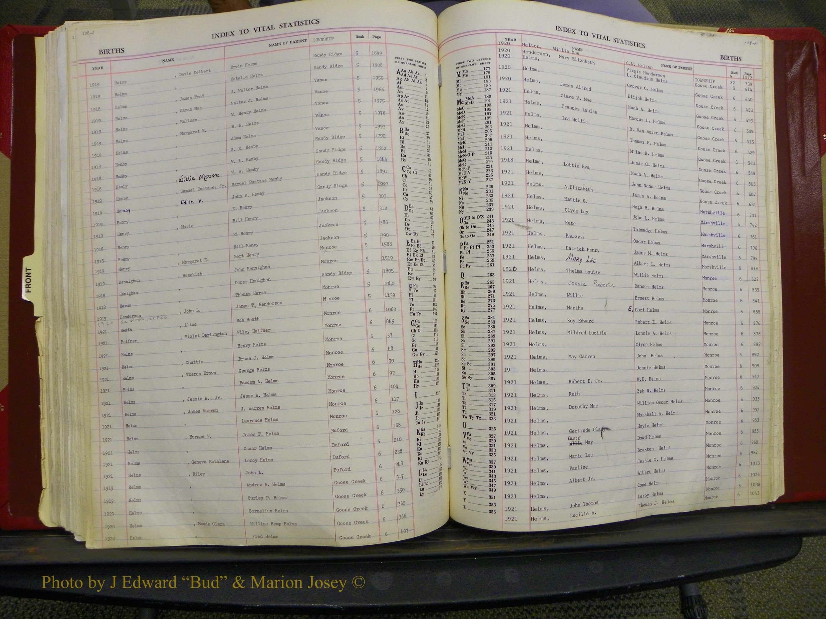 Union Co, NC Births, A-K, 1913-1937 (167).JPG