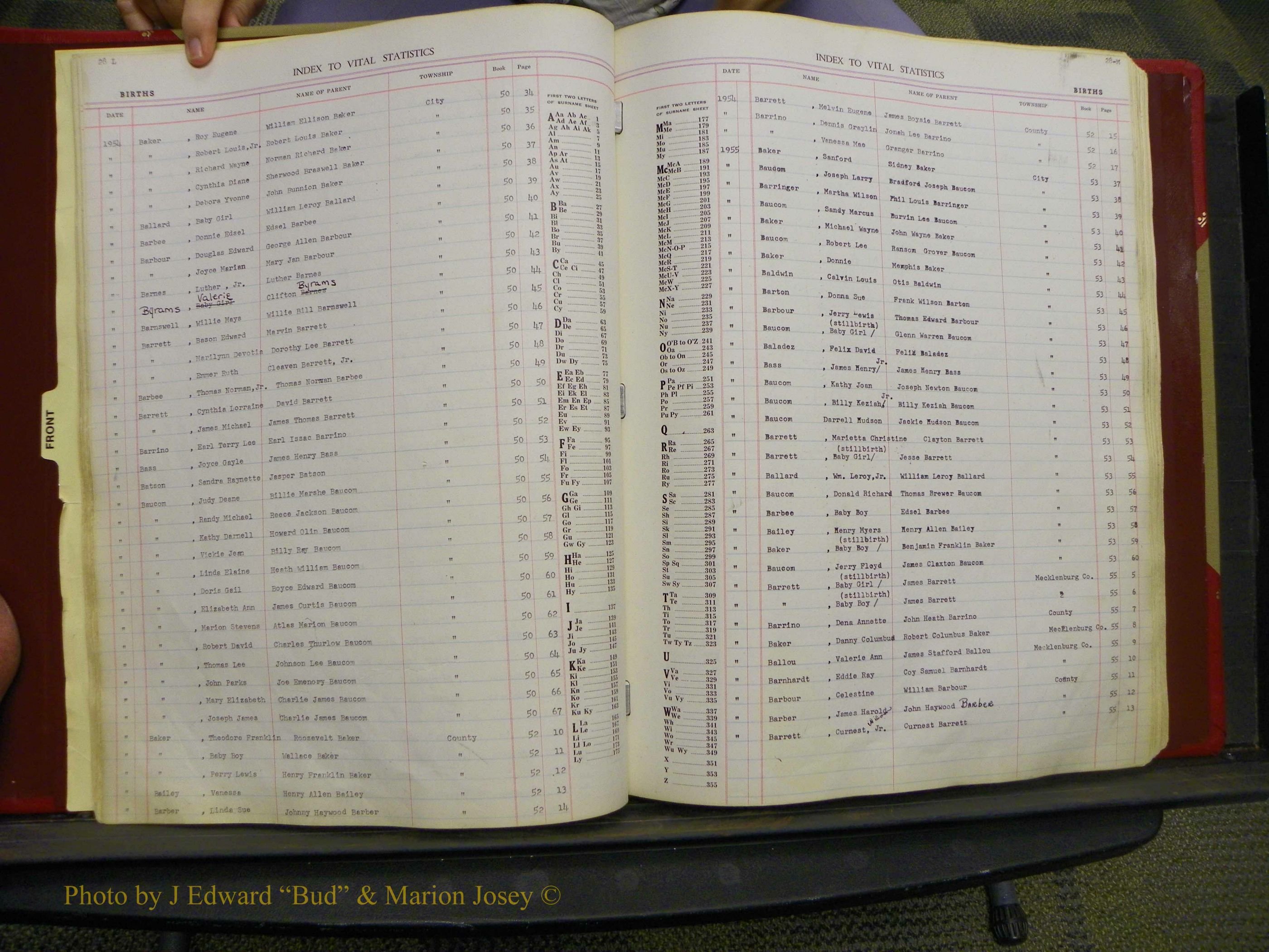 Union Co, NC Births, A-K, 1938-1955 (26).JPG