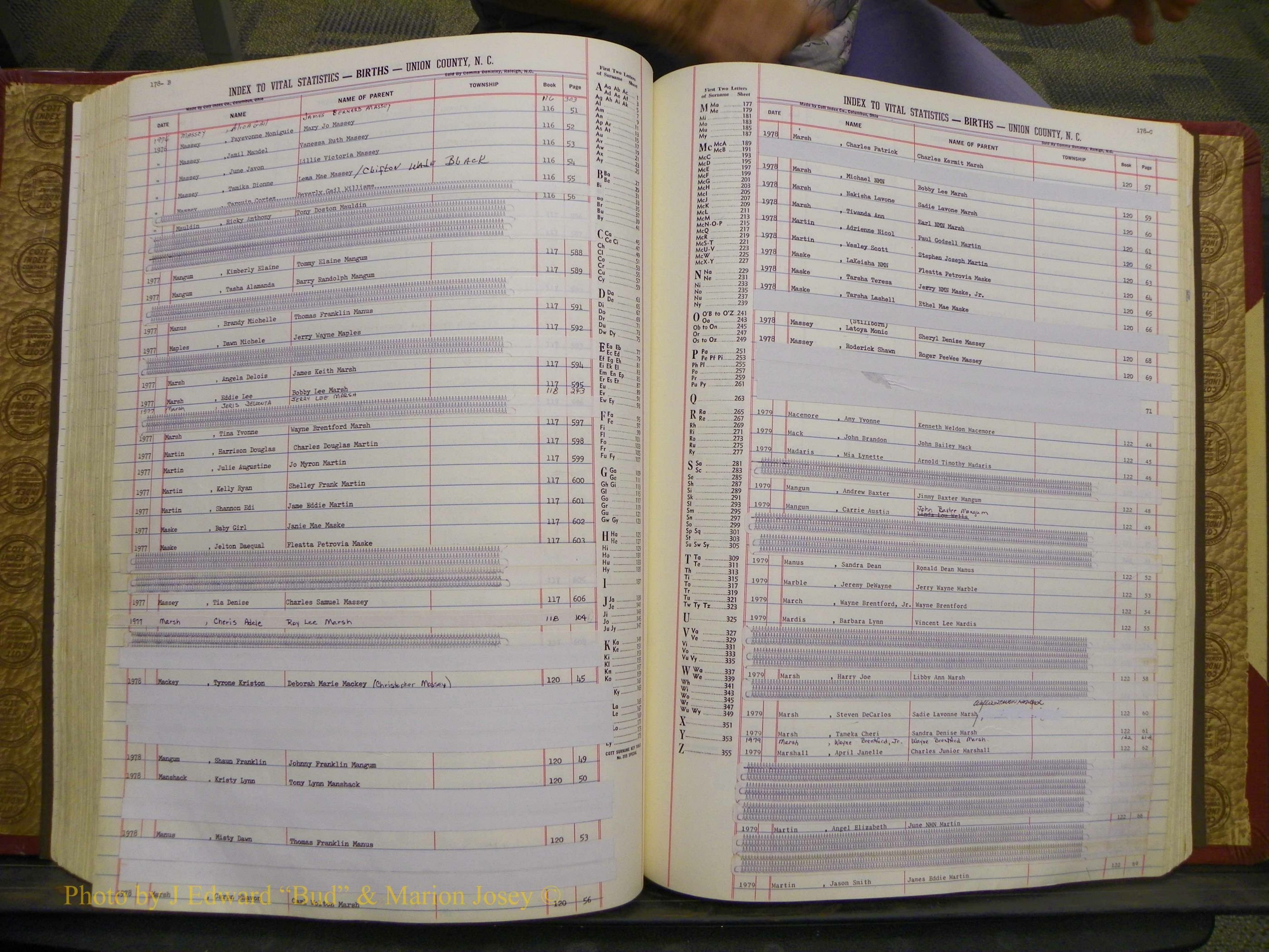 Union Co, NC Births, A-S, 1972-1990 (159).JPG