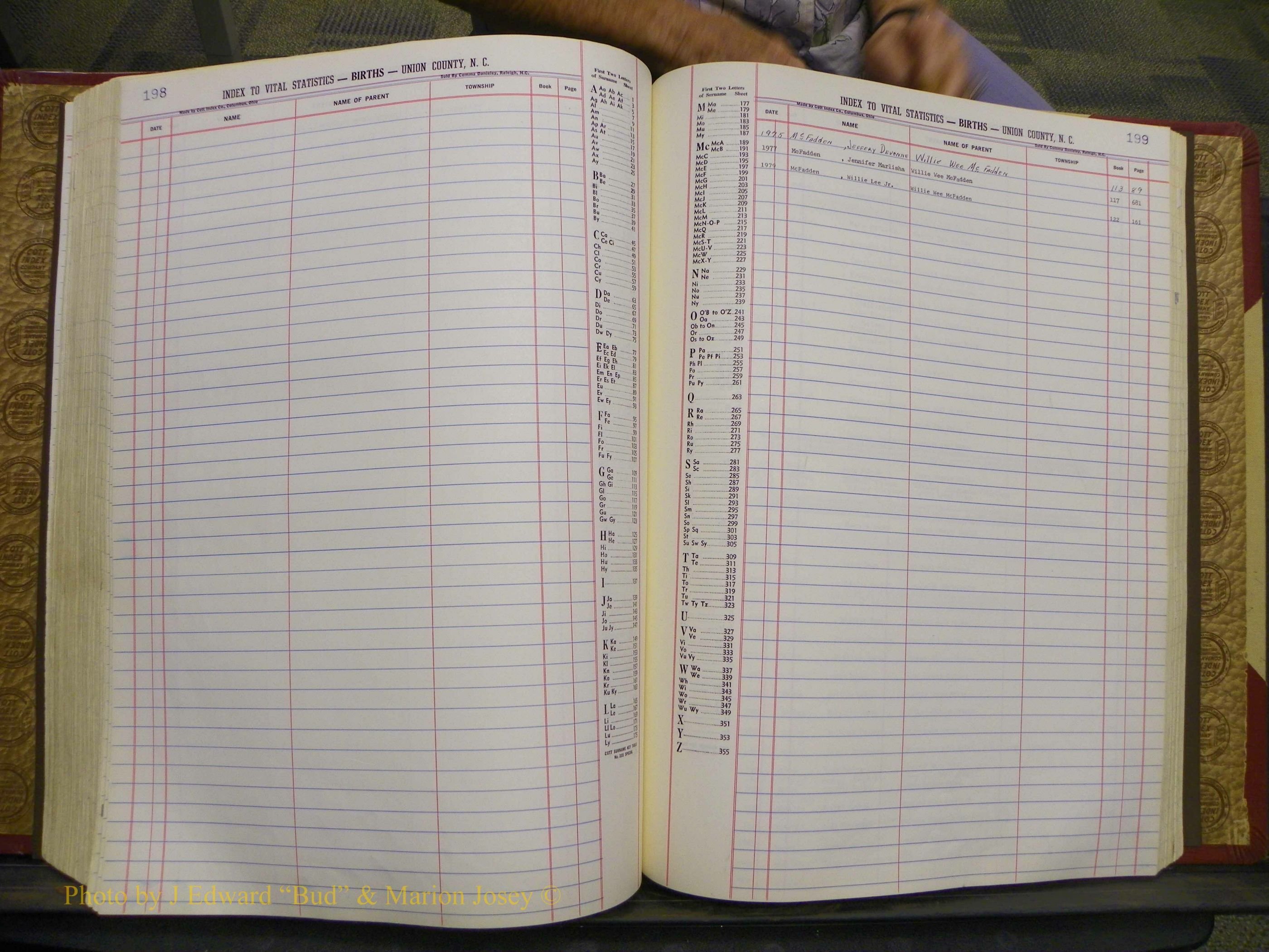 Union Co, NC Births, A-S, 1972-1990 (183).JPG