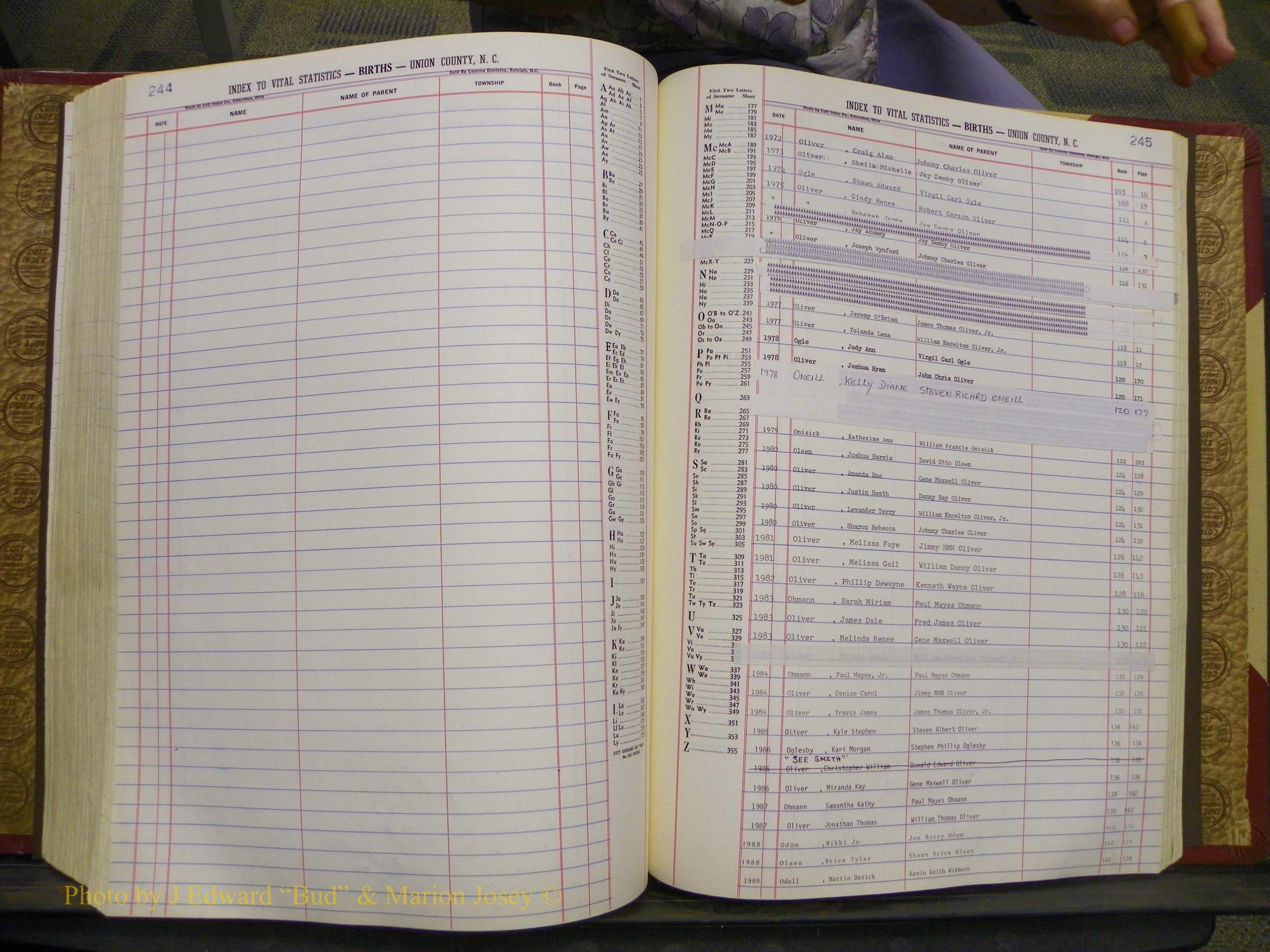 Union Co, NC Births, A-S, 1972-1990 (202).JPG