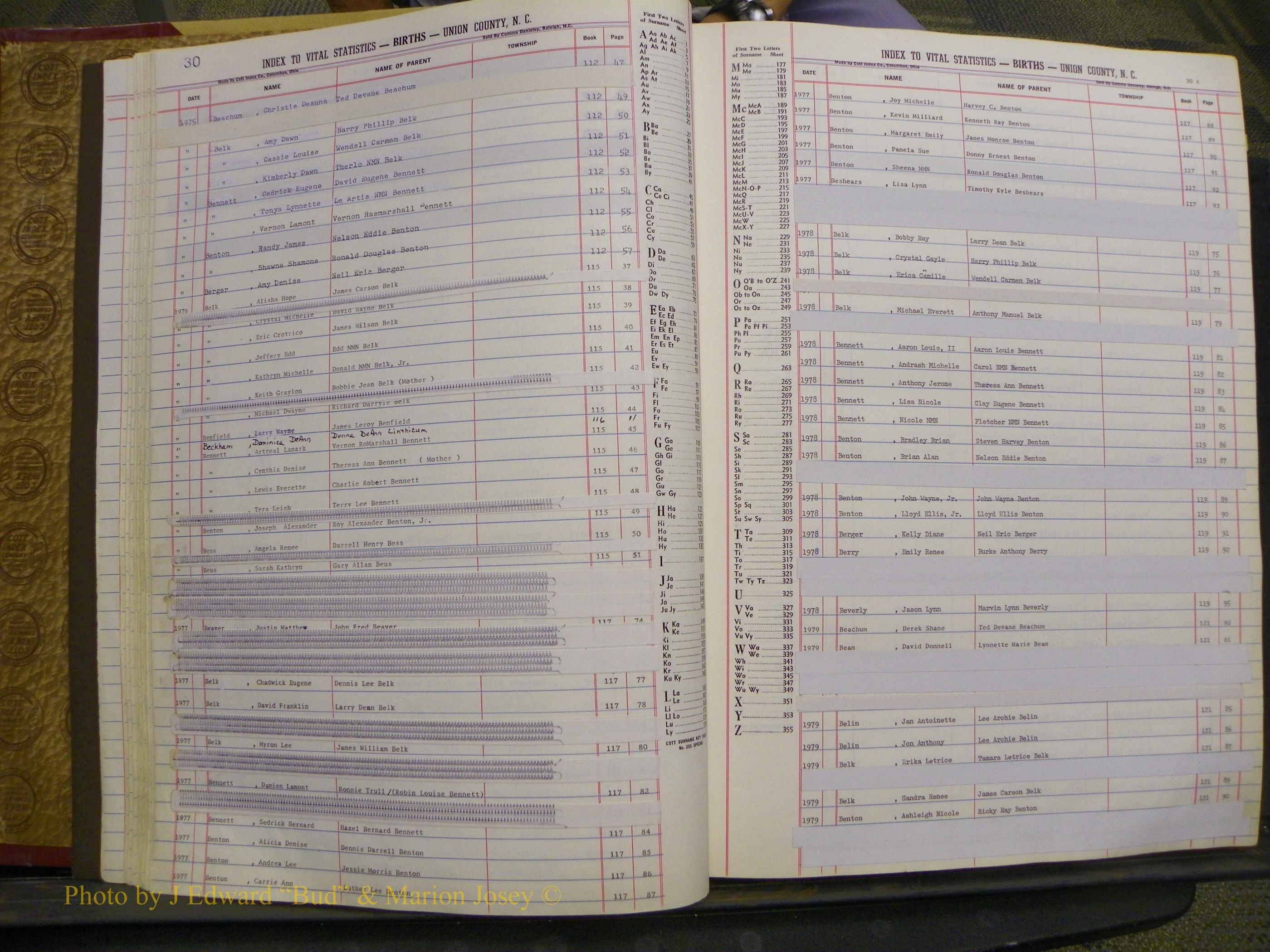 Union Co, NC Births, A-S, 1972-1990 (23).JPG