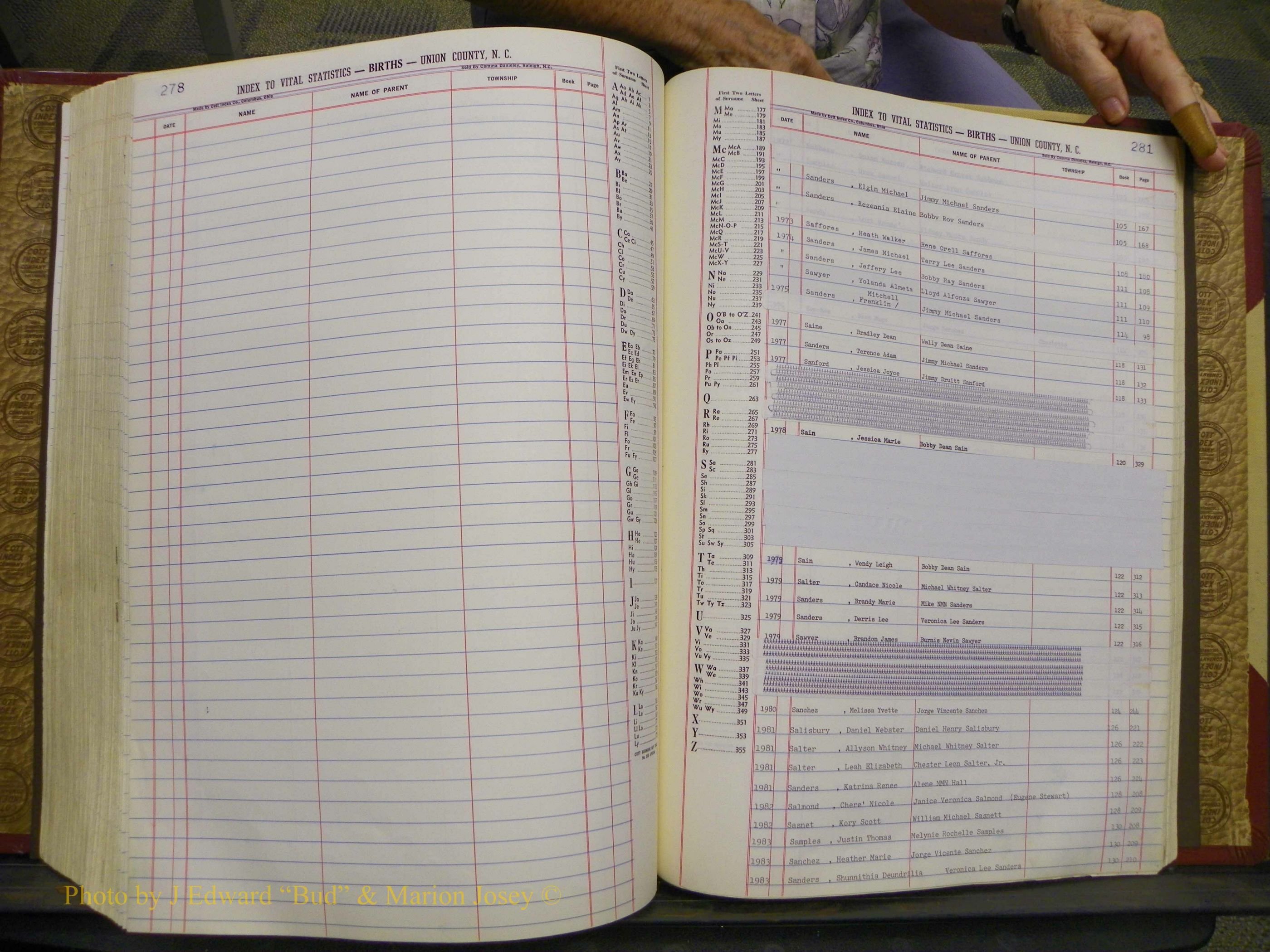 Union Co, NC Births, A-S, 1972-1990 (237).JPG