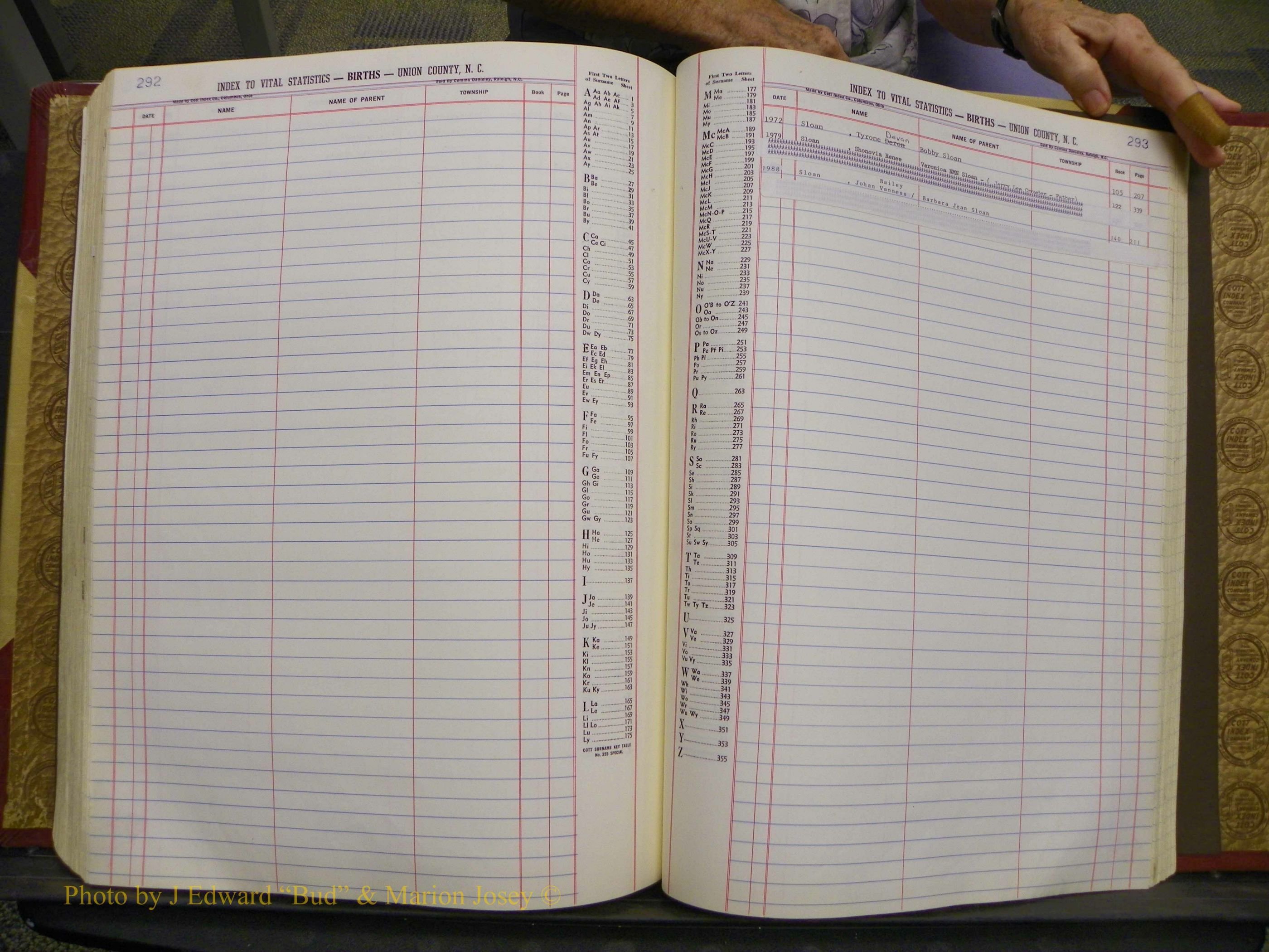 Union Co, NC Births, A-S, 1972-1990 (246).JPG