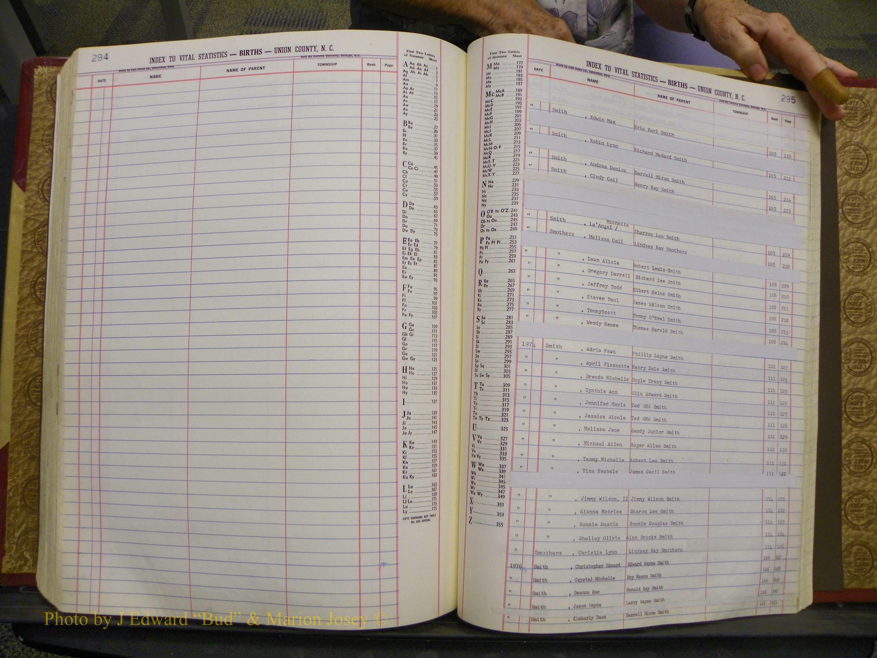 Union Co, NC Births, A-S, 1972-1990 (247).JPG