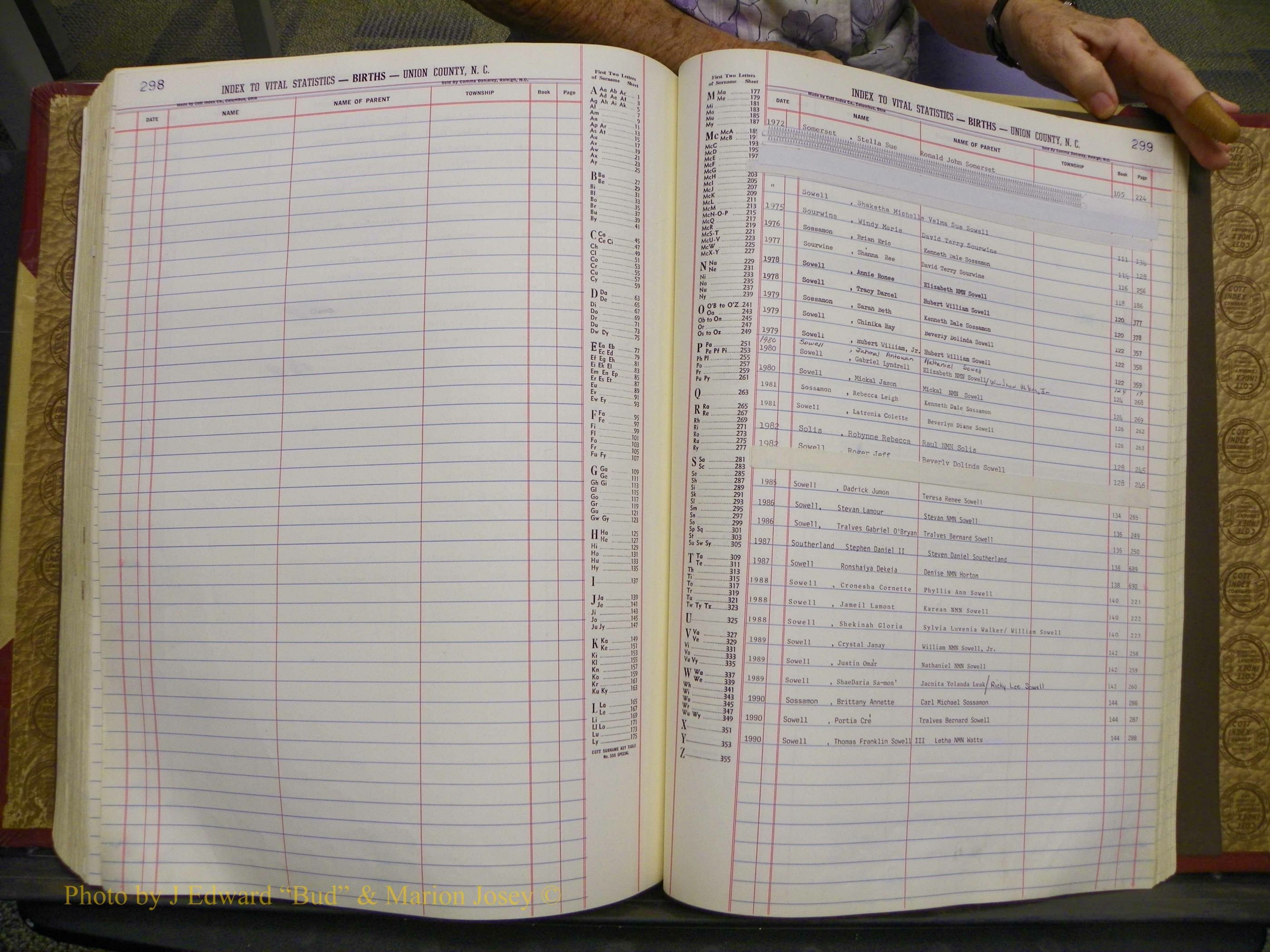 Union Co, NC Births, A-S, 1972-1990 (250).JPG