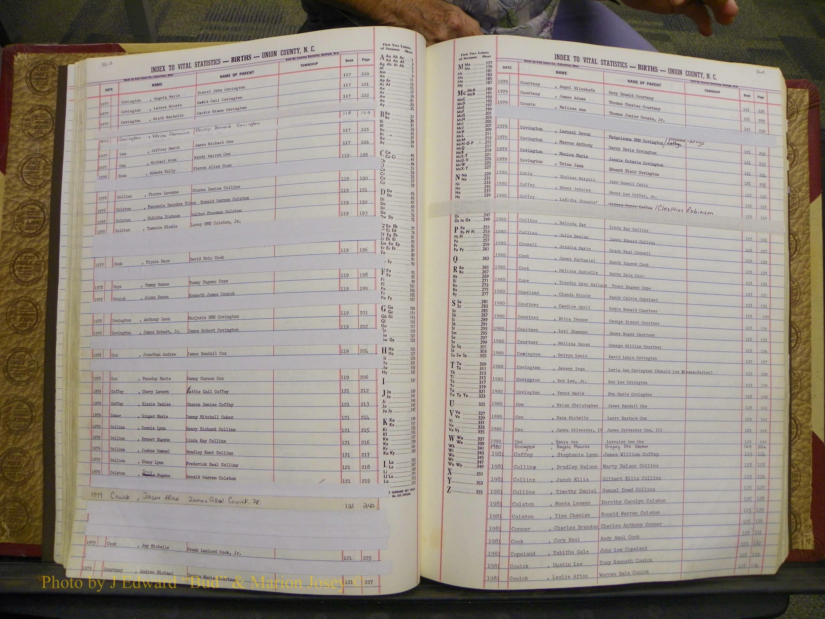 Union Co, NC Births, A-S, 1972-1990 (51).JPG