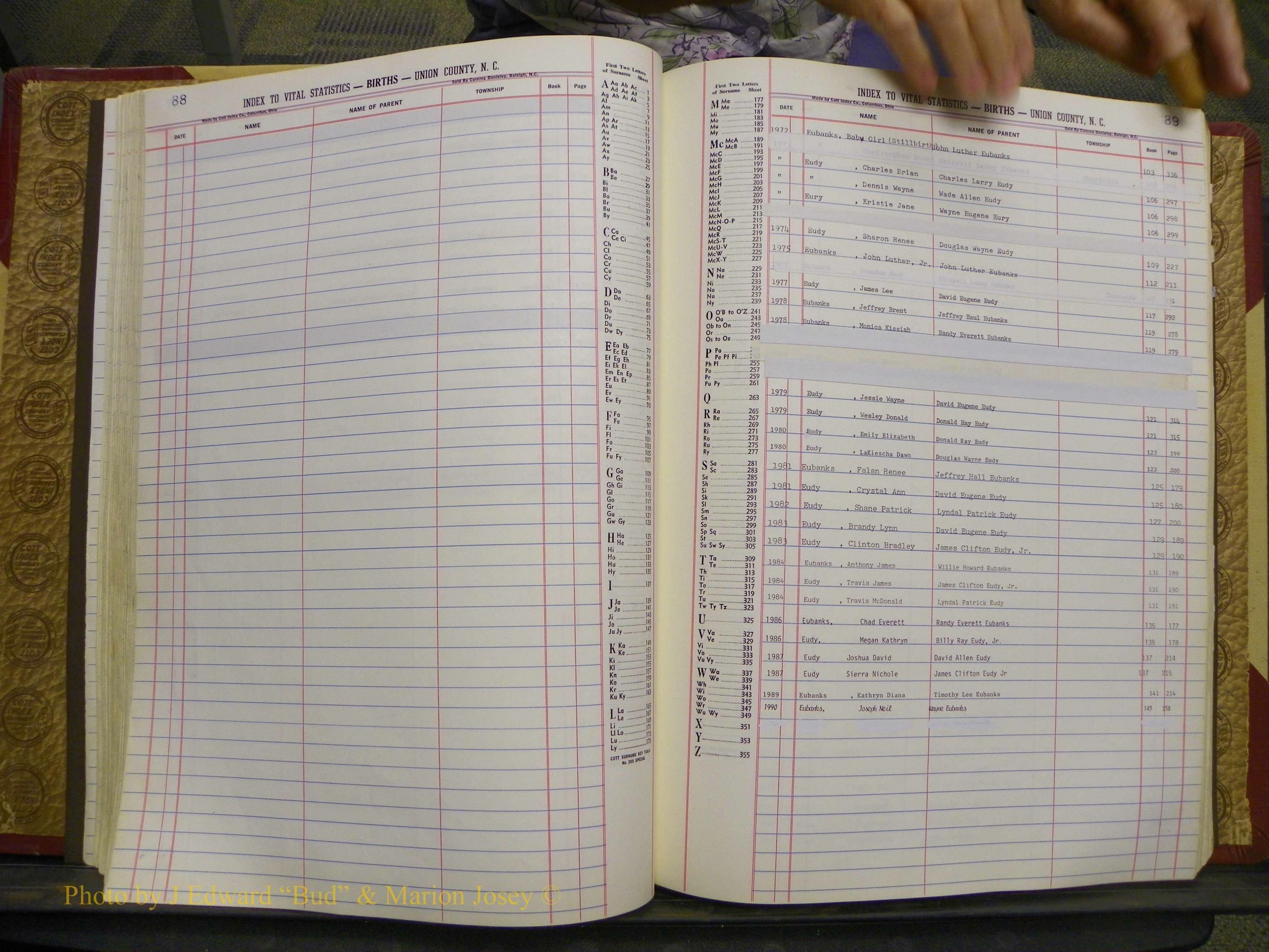 Union Co, NC Births, A-S, 1972-1990 (74).JPG