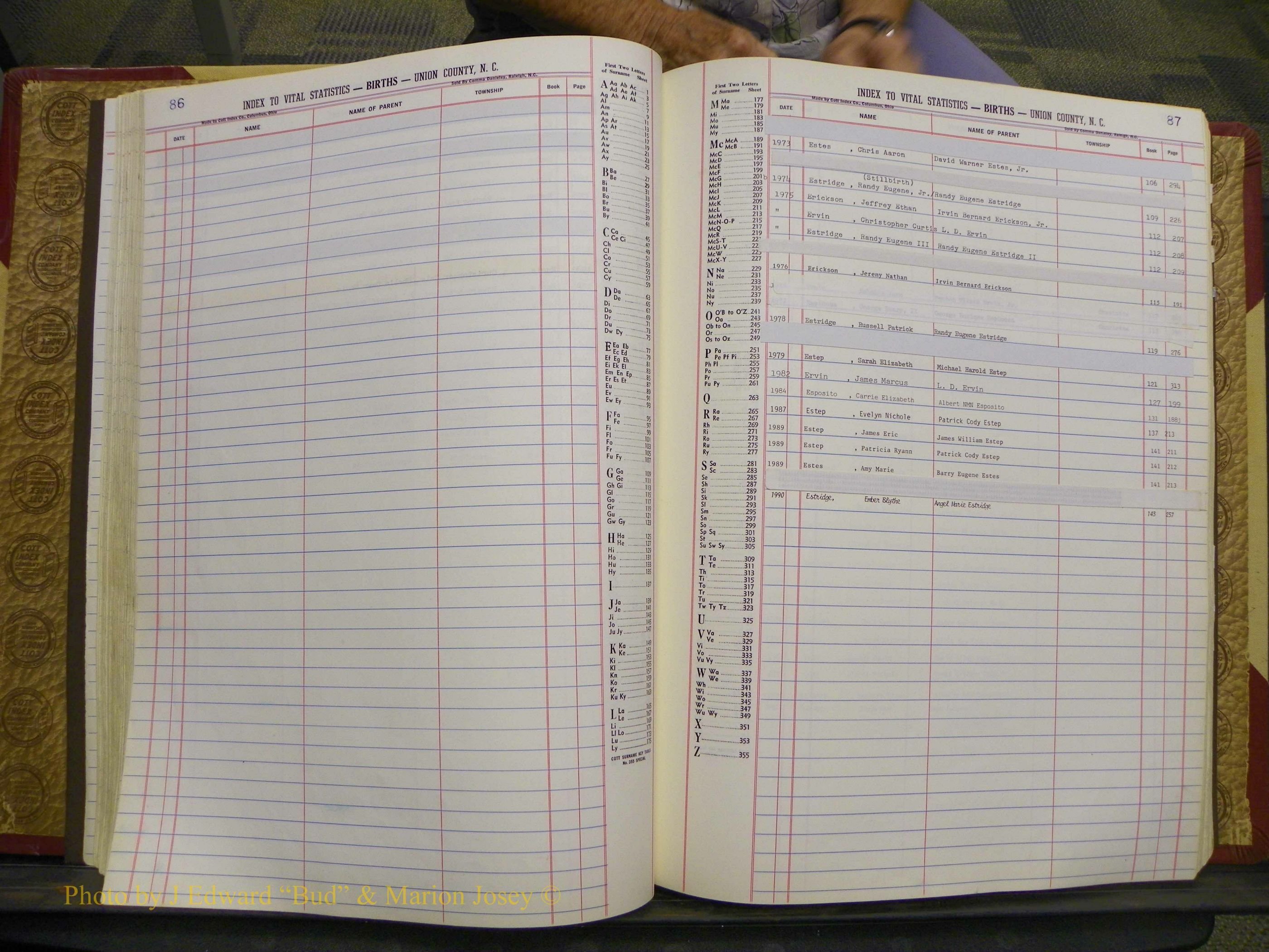 Union Co, NC Births, A-S, 1972-1990 (75).JPG