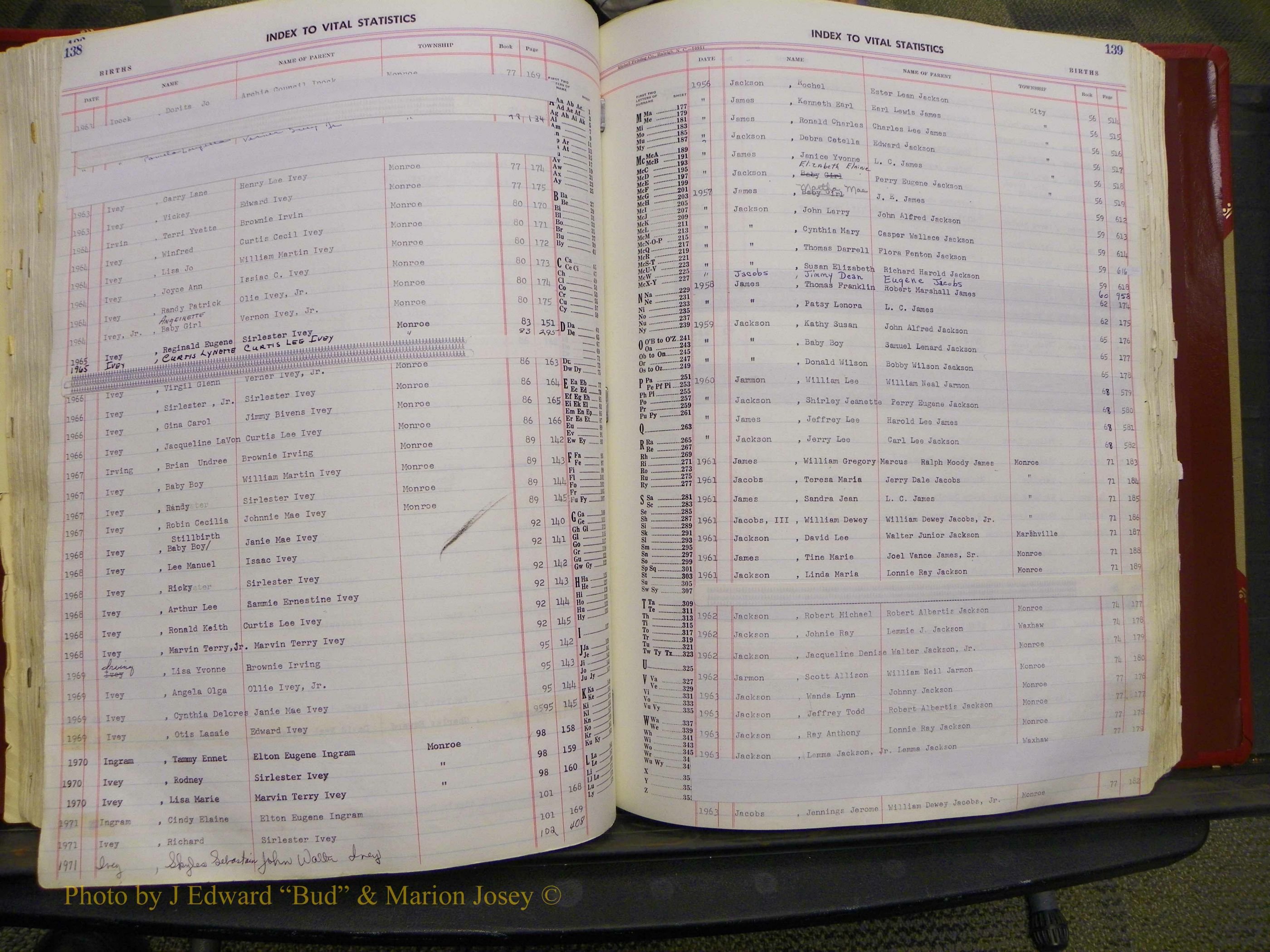 Union Co, NC Births, A-Z, 1956-1971 (163).JPG