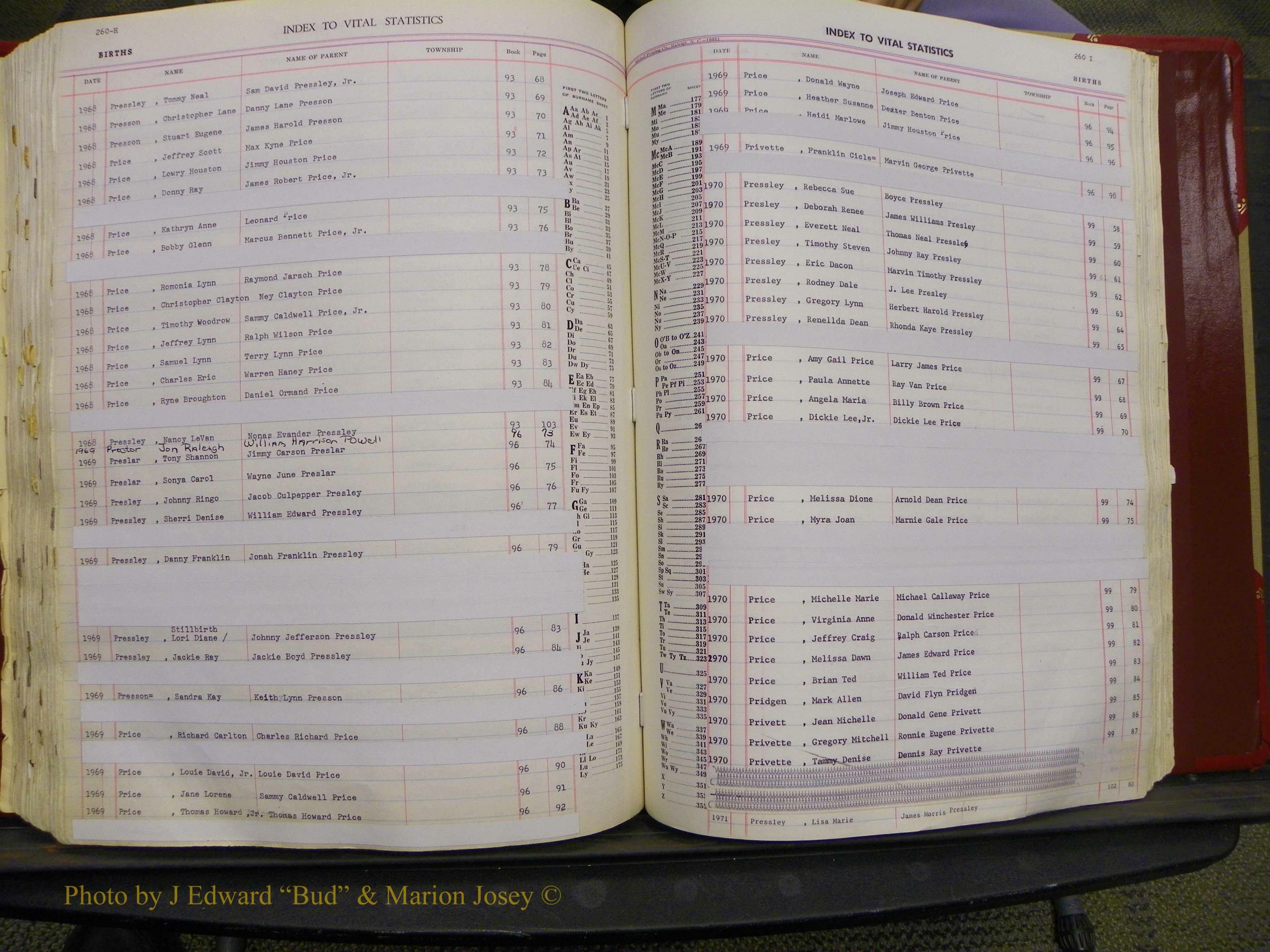 Union Co, NC Births, A-Z, 1956-1971 (270).JPG