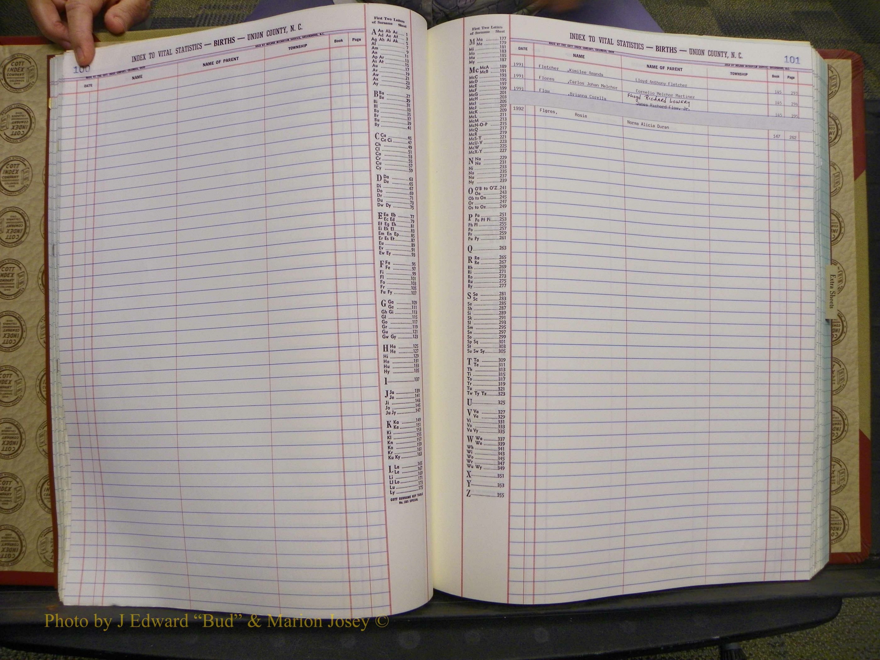 Union Co, NC Births, A-Z, 1991-1992 (42).JPG