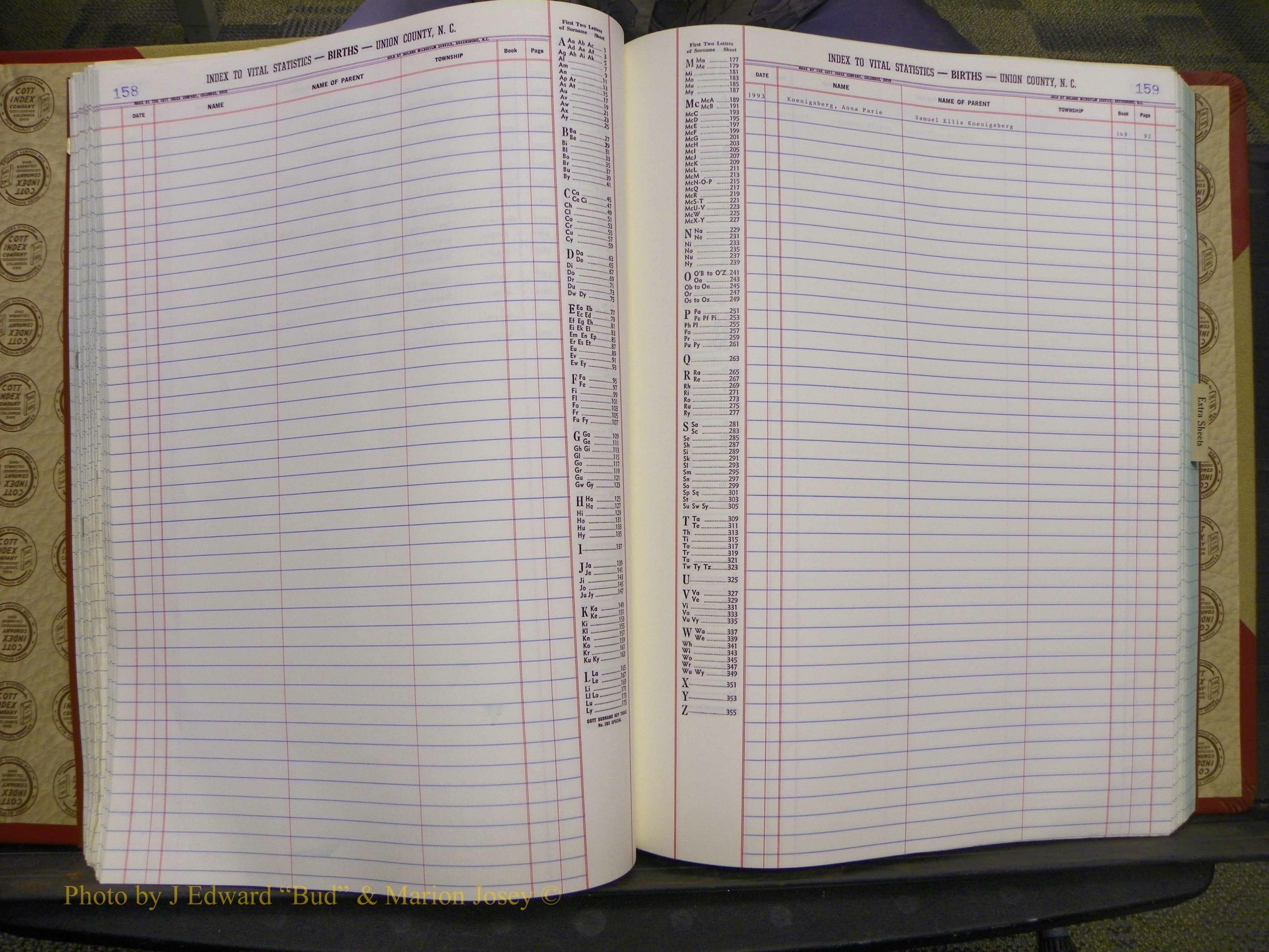 Union Co, NC Births, A-Z, 1991-1992 (69).JPG