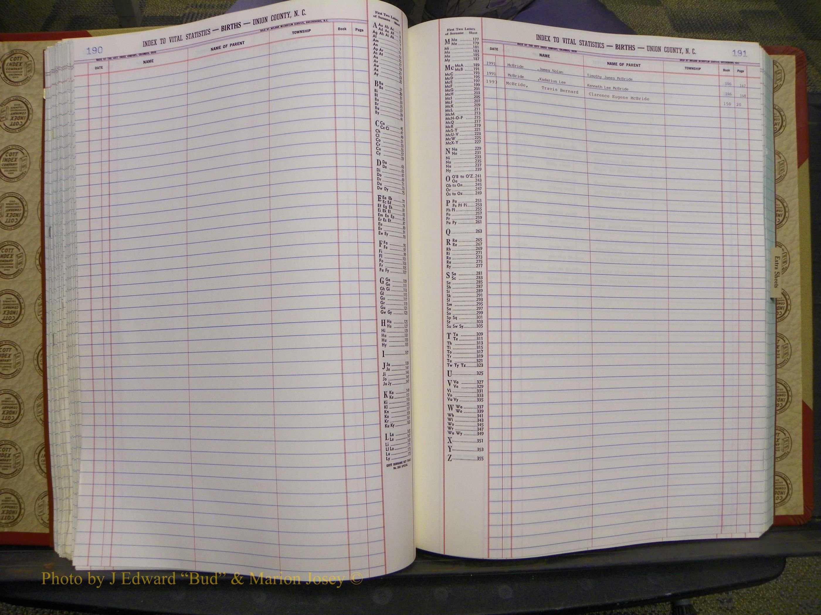 Union Co, NC Births, A-Z, 1991-1992 (85).JPG