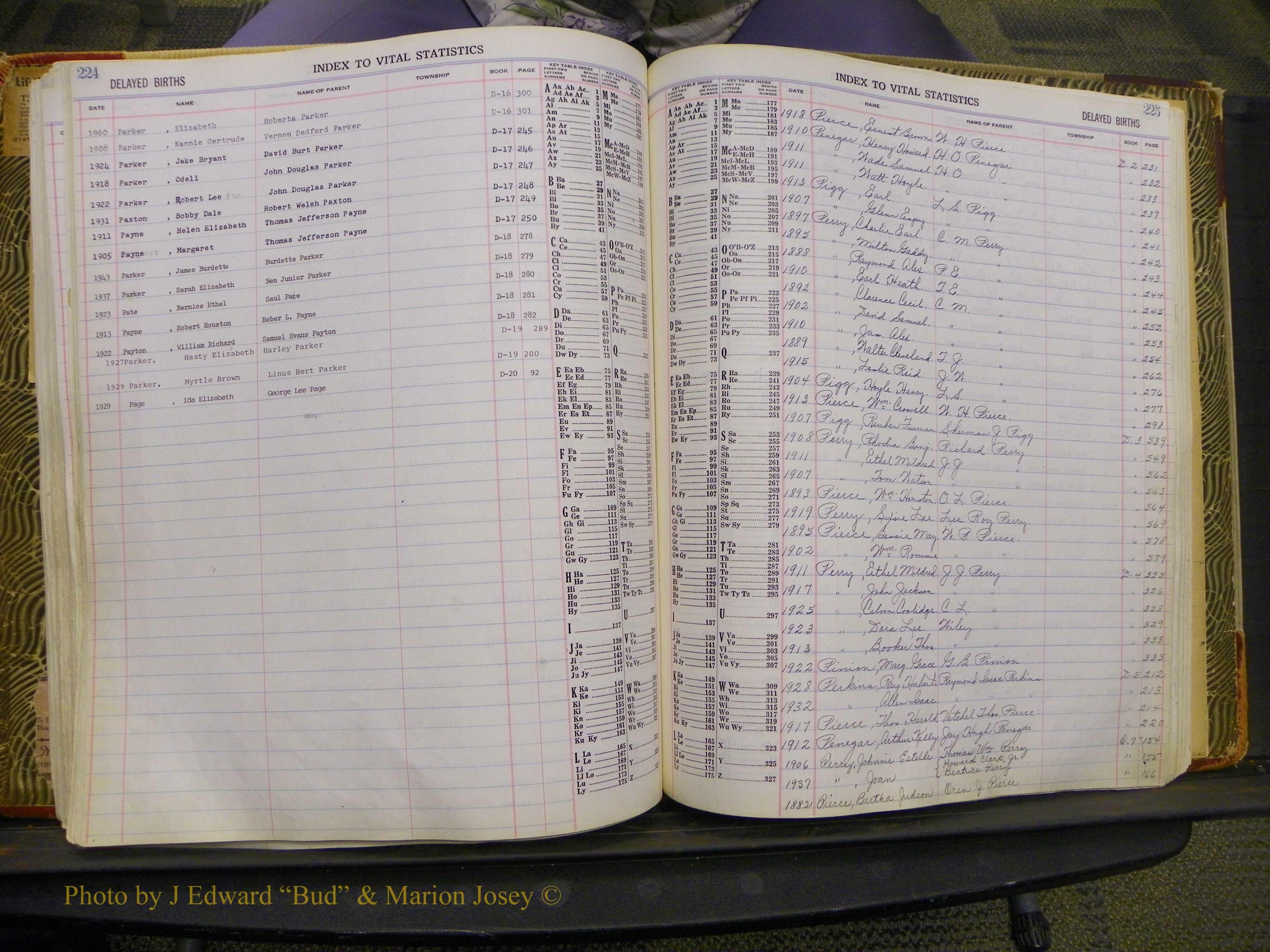 Union Co, NC Delayed Births, A-Z (129).JPG