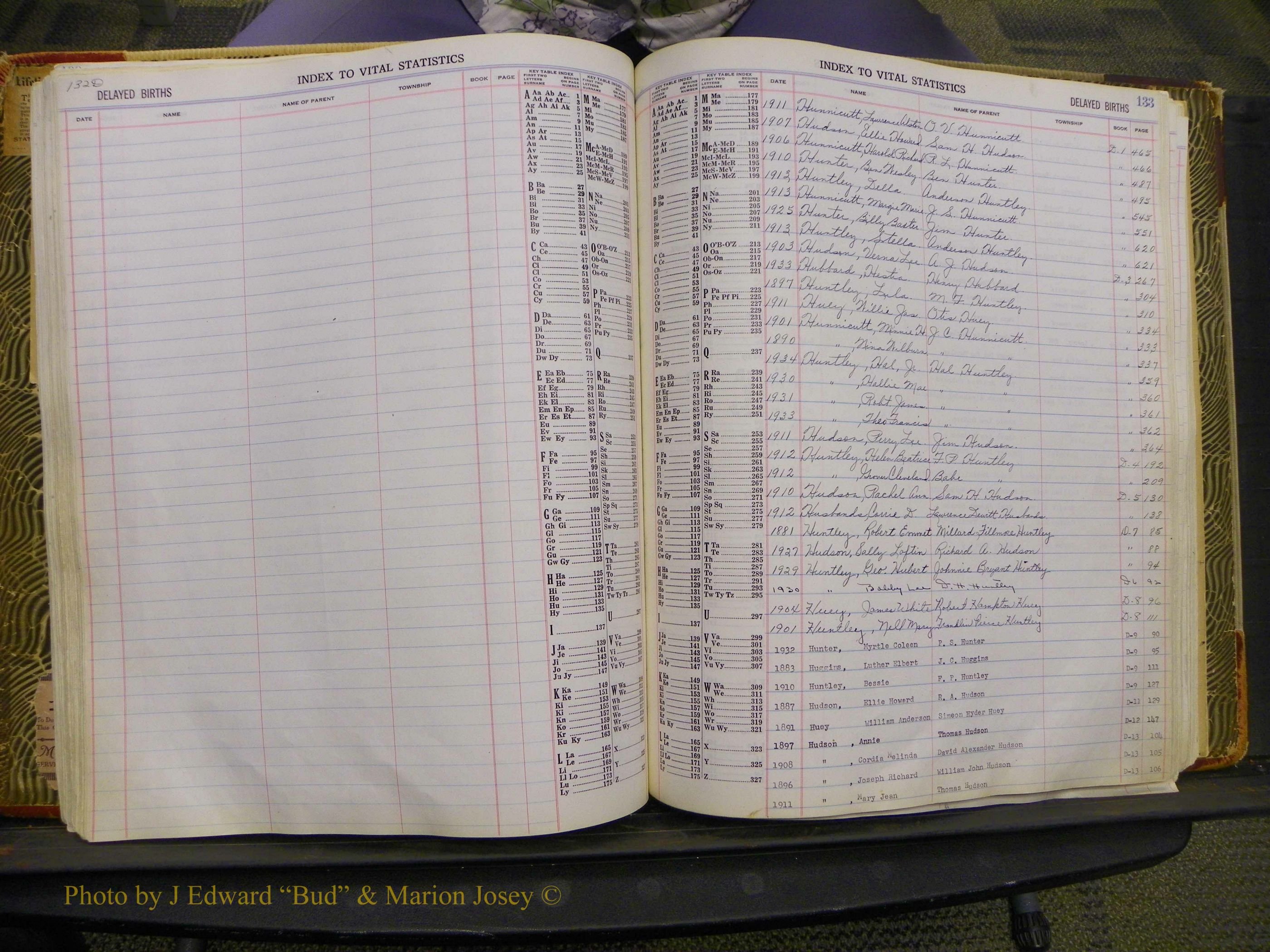 Union Co, NC Delayed Births, A-Z (81).JPG