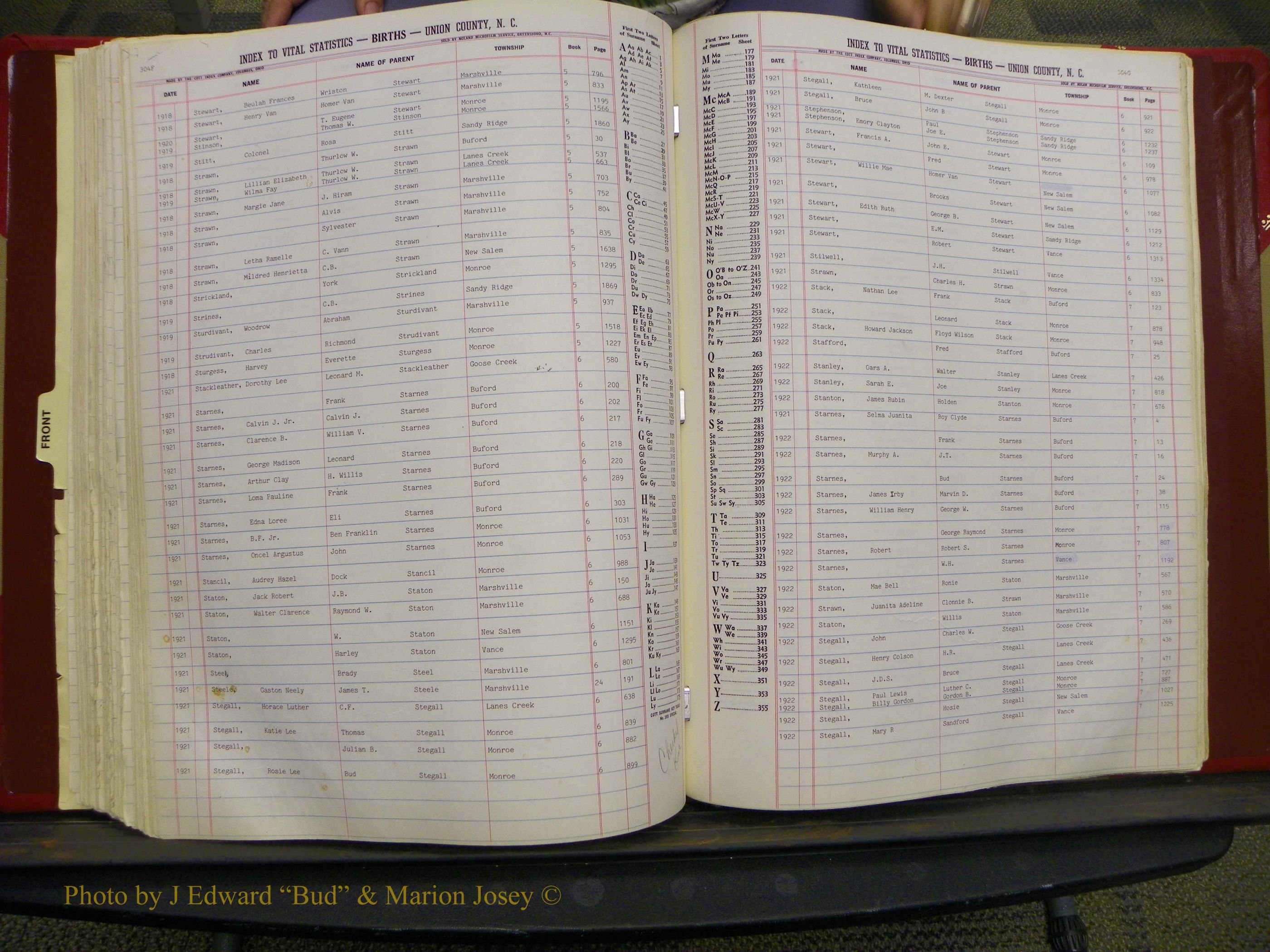 Union Co, NC Births, L-Z, 1913-1937 (155).JPG