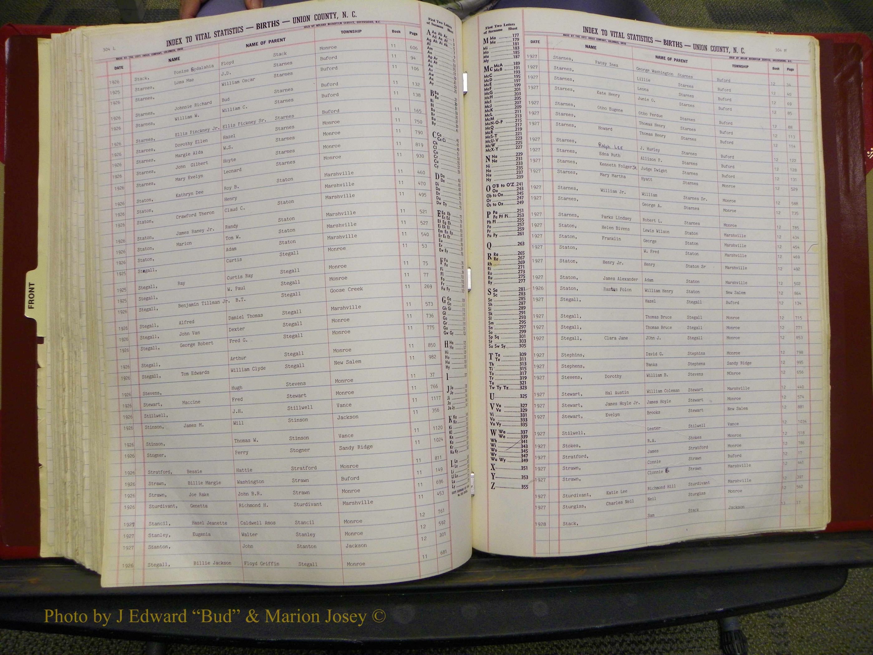 Union Co, NC Births, L-Z, 1913-1937 (158).JPG